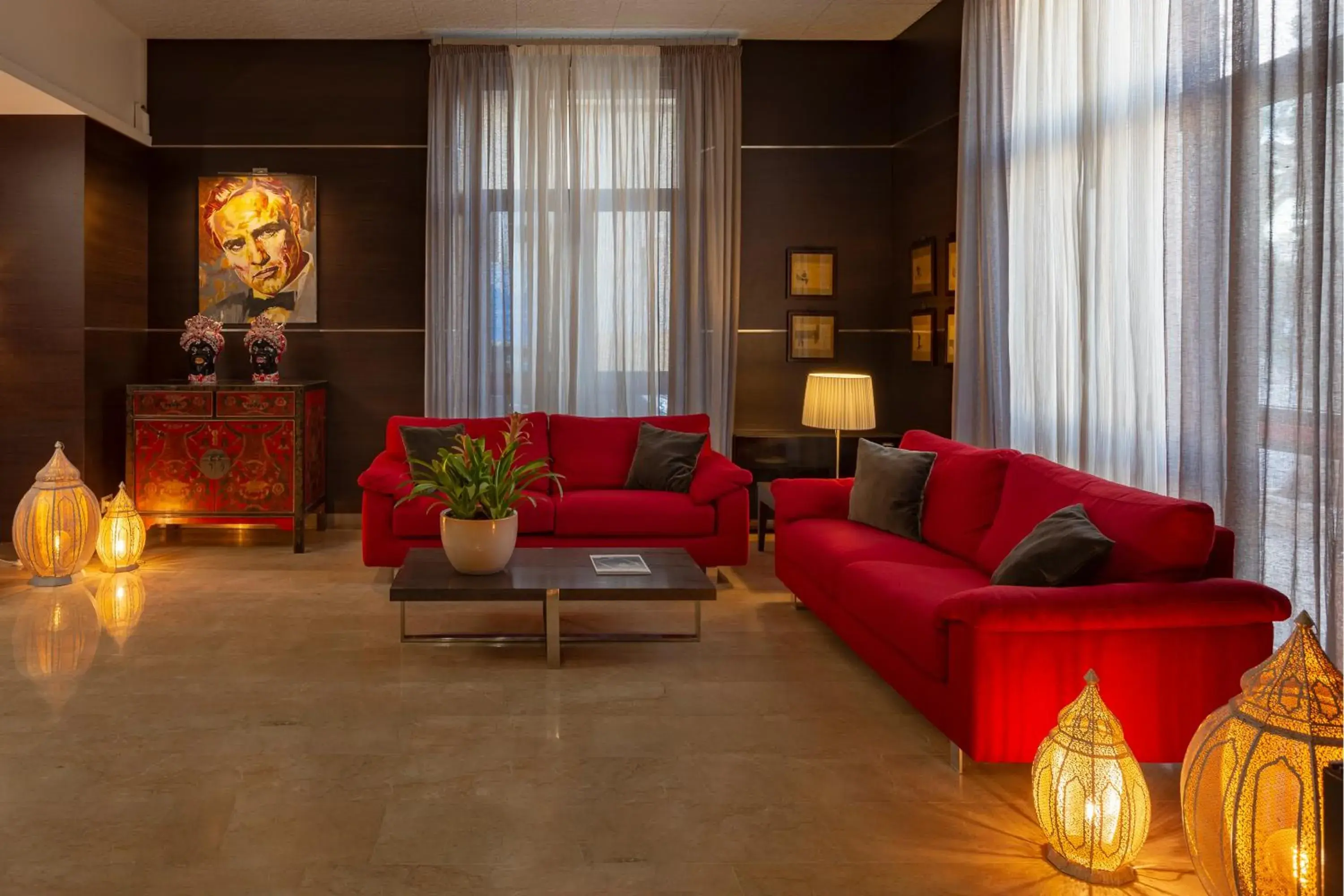 Lobby or reception in Hotel Vittoria Lobby or reception in Hotel Vittoria