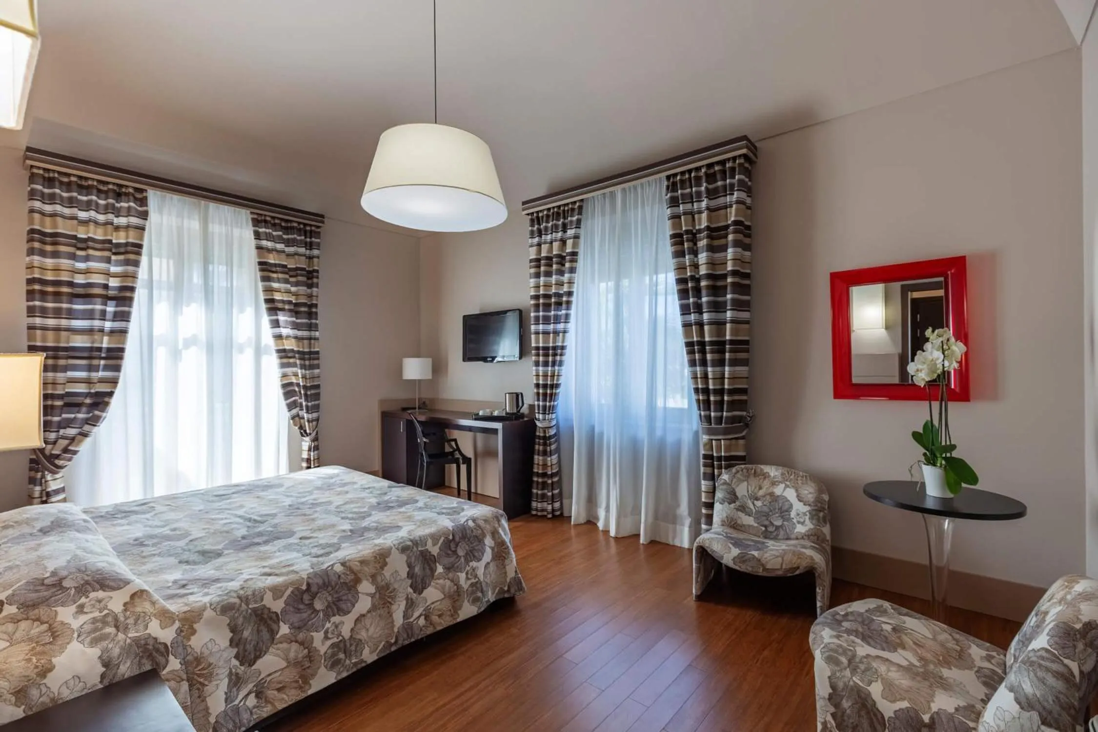 Bed in Hotel Vittoria