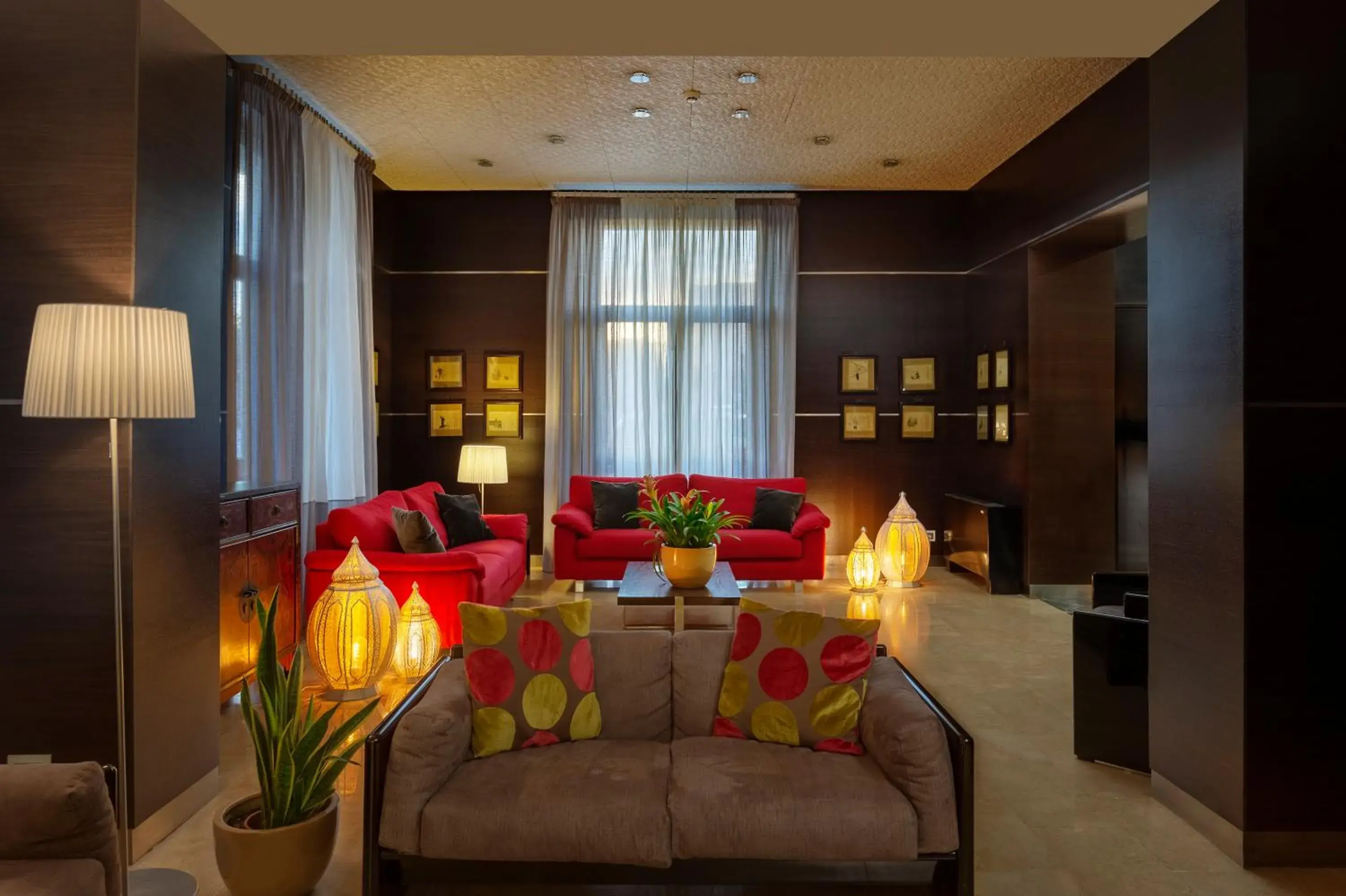 Lobby or reception in Hotel Vittoria Lobby or reception in Hotel Vittoria