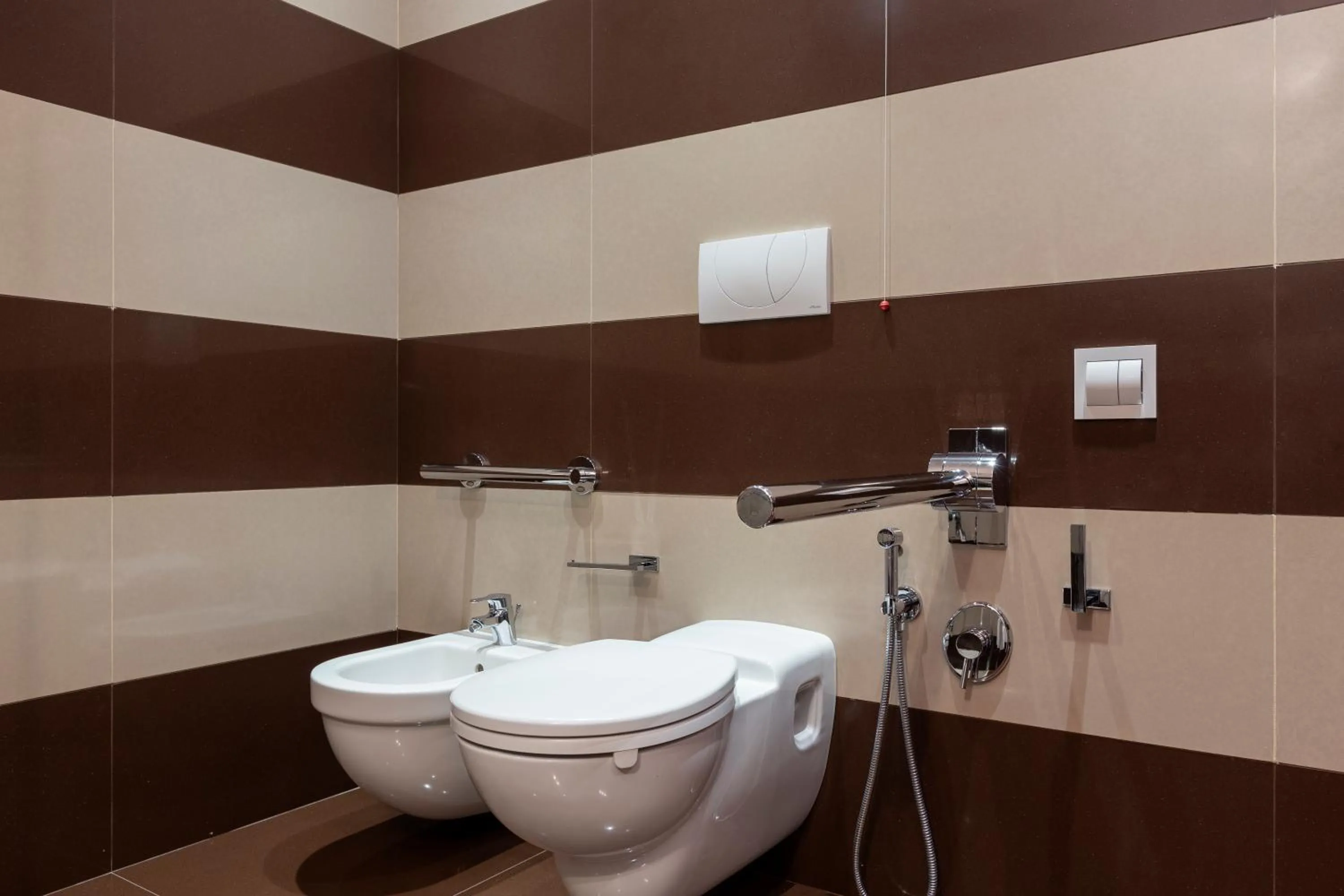 Bathroom in Hotel Vittoria