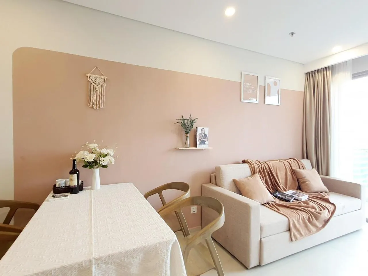 Living room in Ken's House -The Sóng Condotel Vũng Tàu