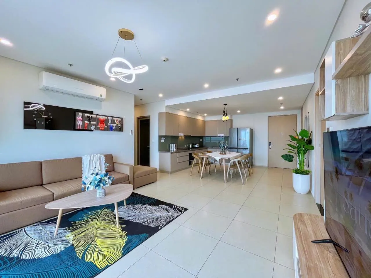 Living room in Ken's House -The Sóng Condotel Vũng Tàu