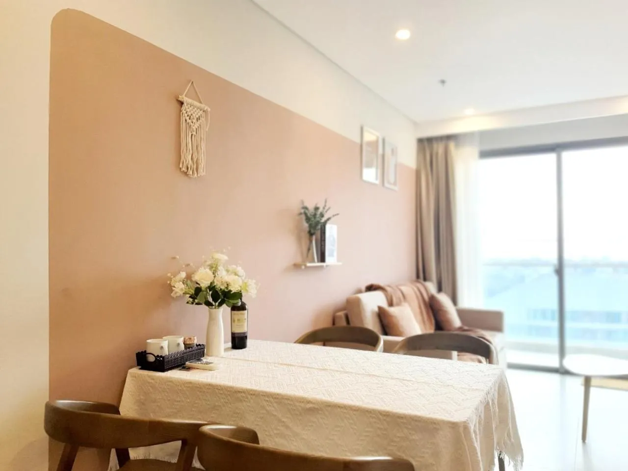 Living room in Ken's House -The Sóng Condotel Vũng Tàu