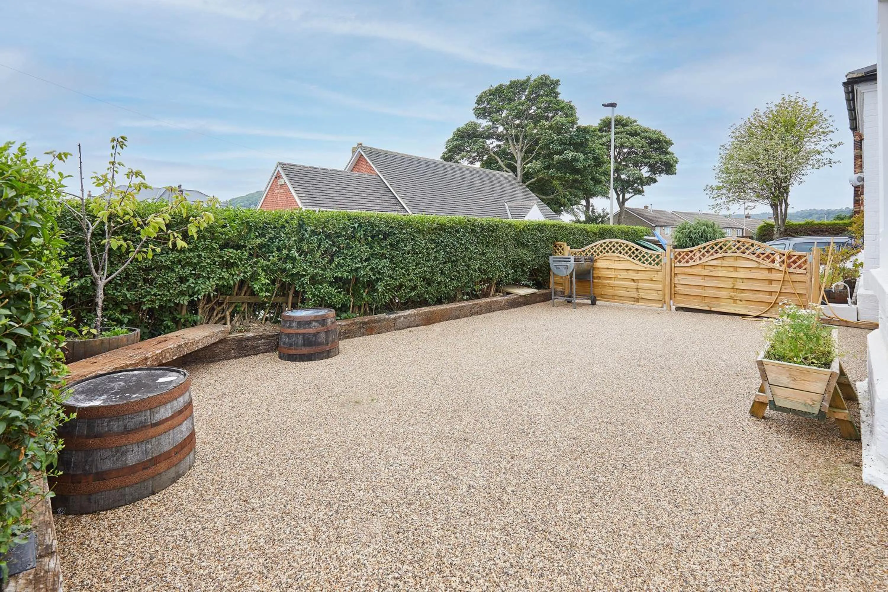 Patio in Ground Floor at the Old Vicarage