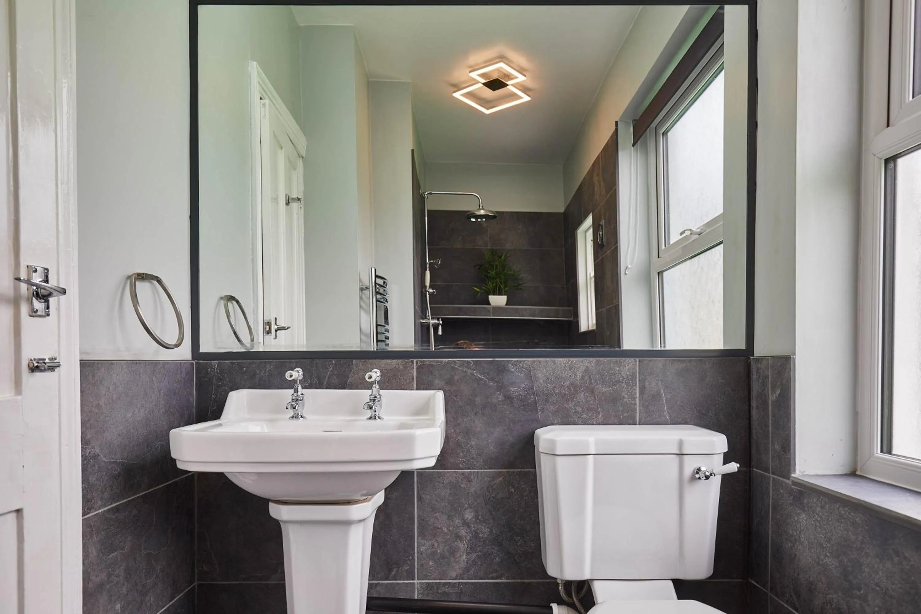 Bathroom in Ground Floor at the Old Vicarage