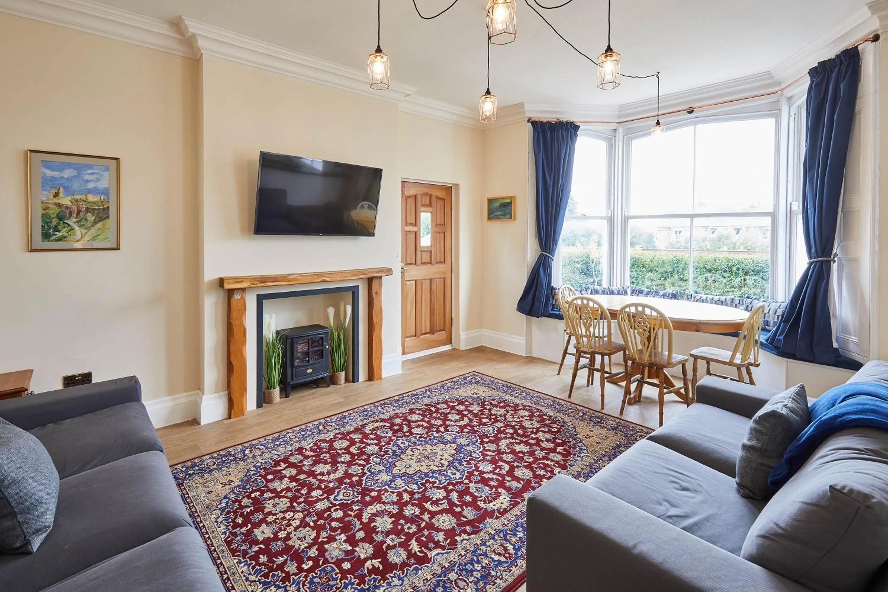Living room in Ground Floor at the Old Vicarage