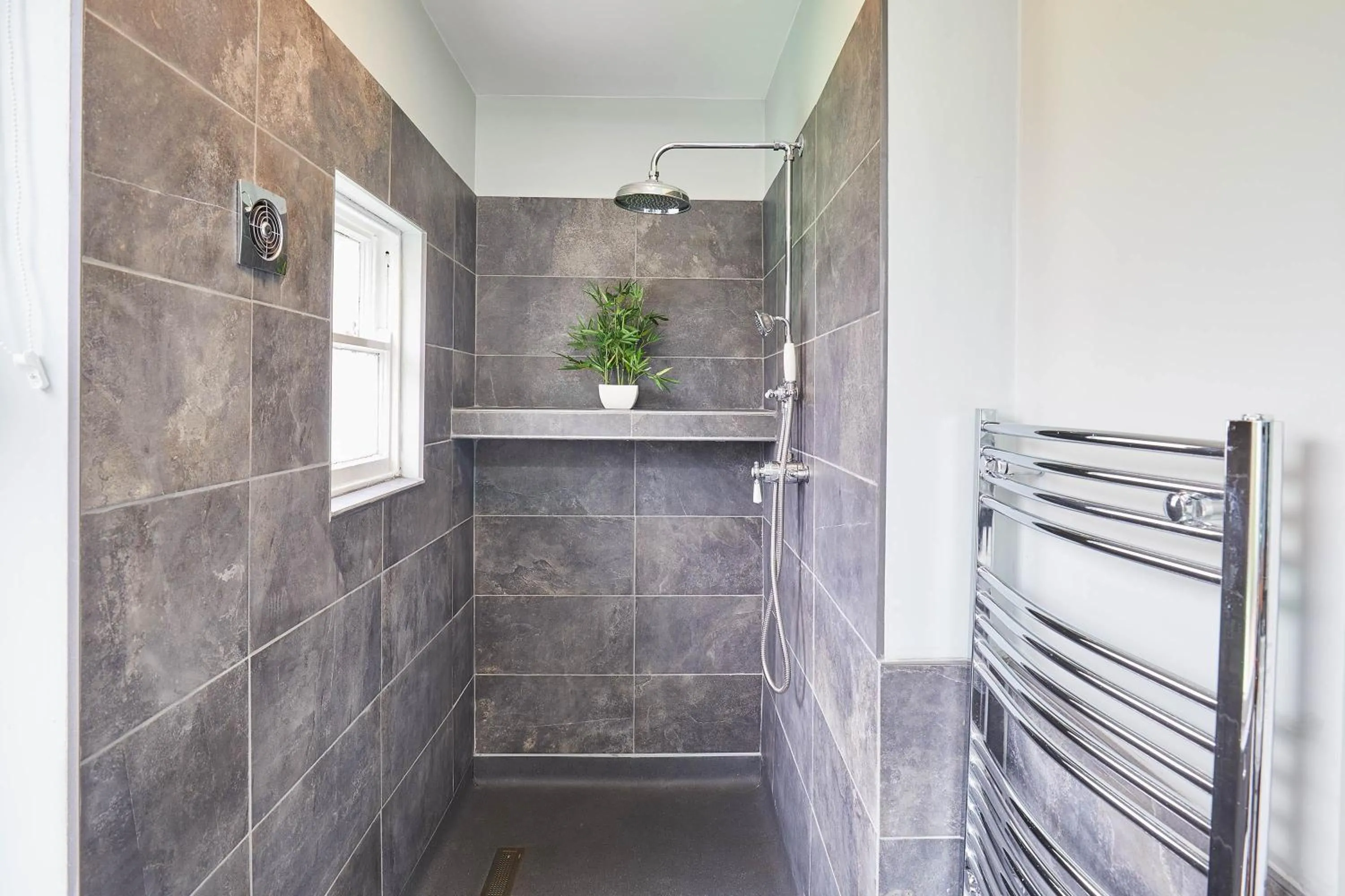 Shower in Ground Floor at the Old Vicarage