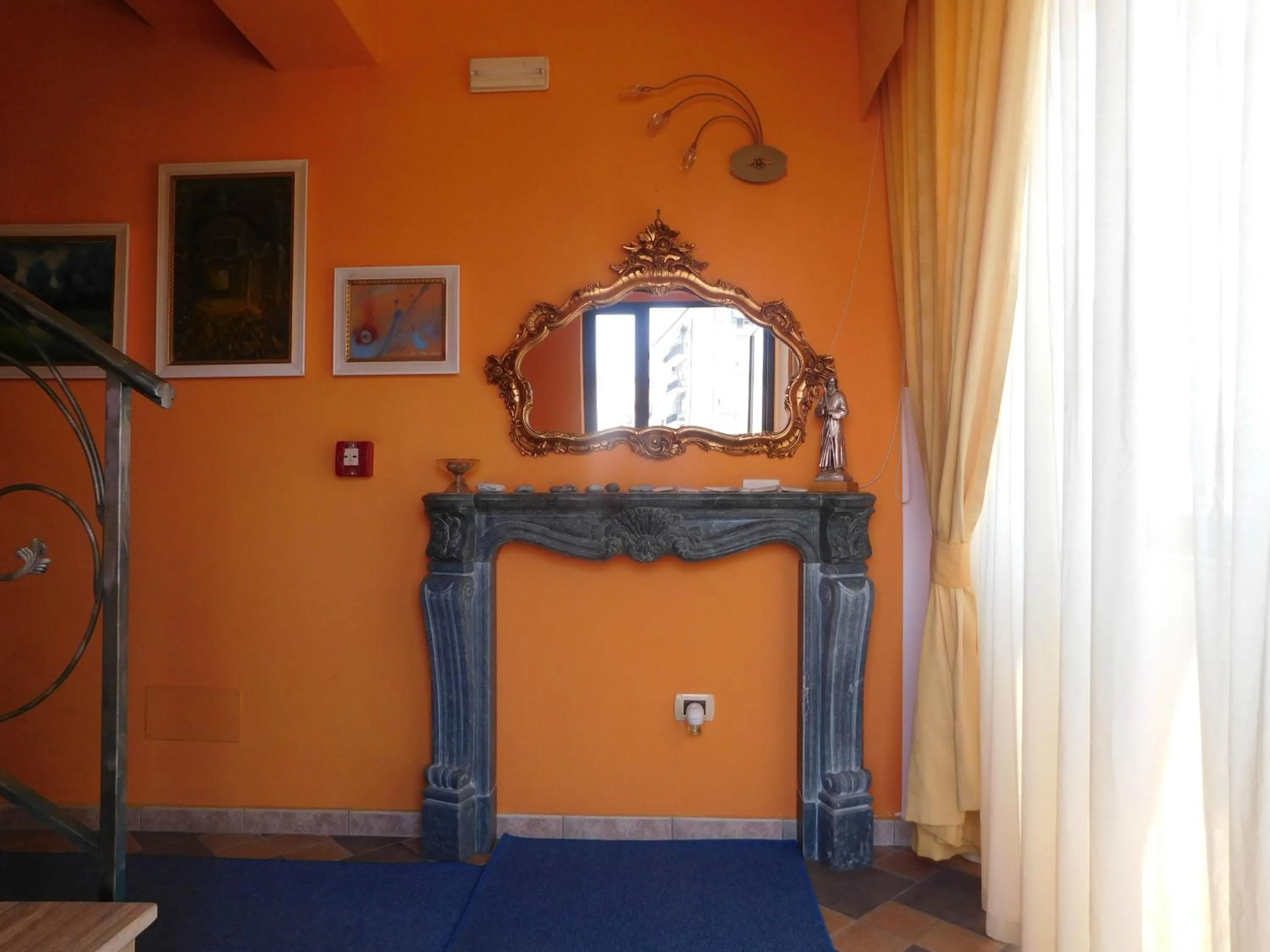 Decorative detail in Hotel Blumentag