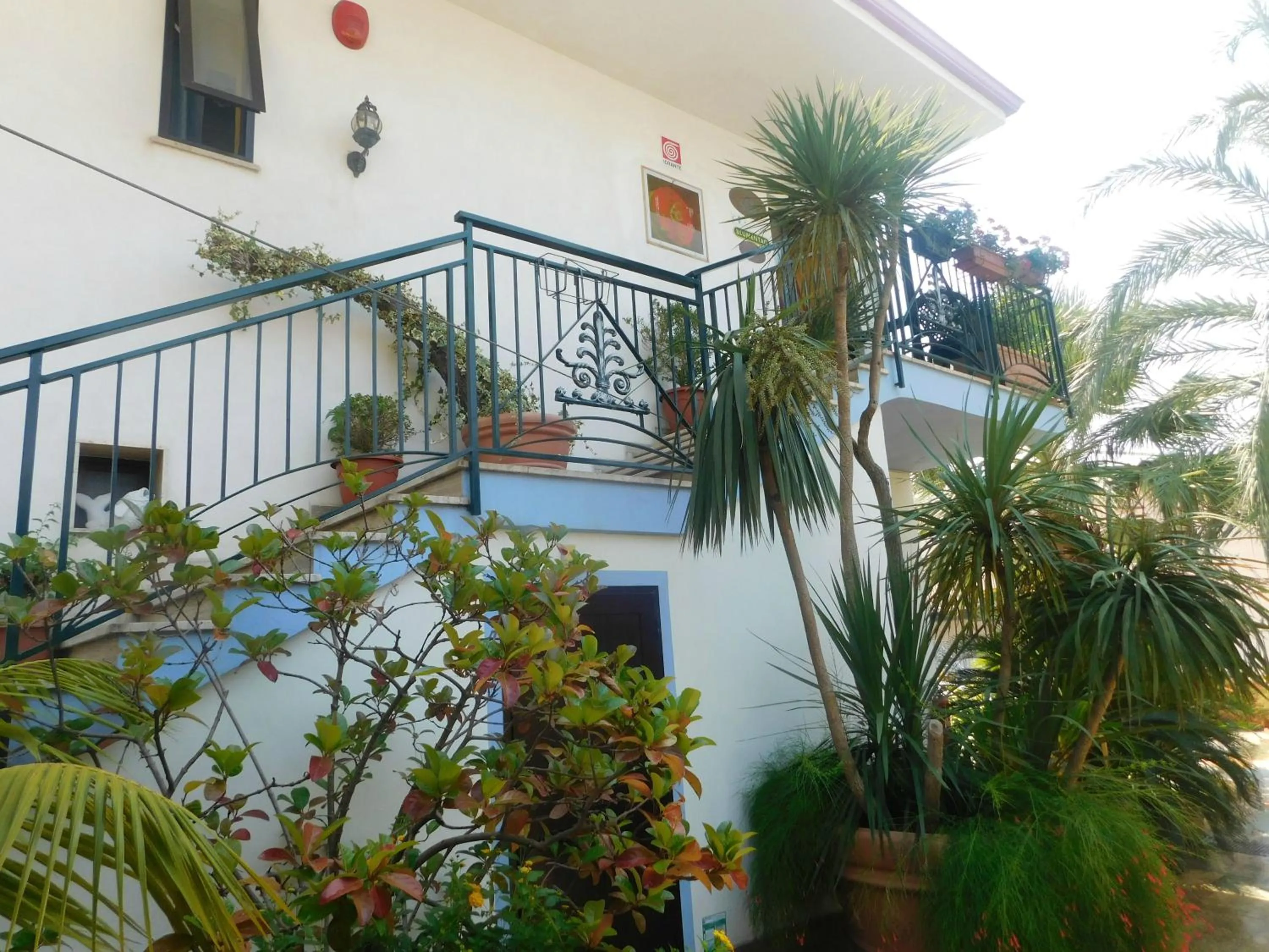 Decorative detail in Hotel Blumentag