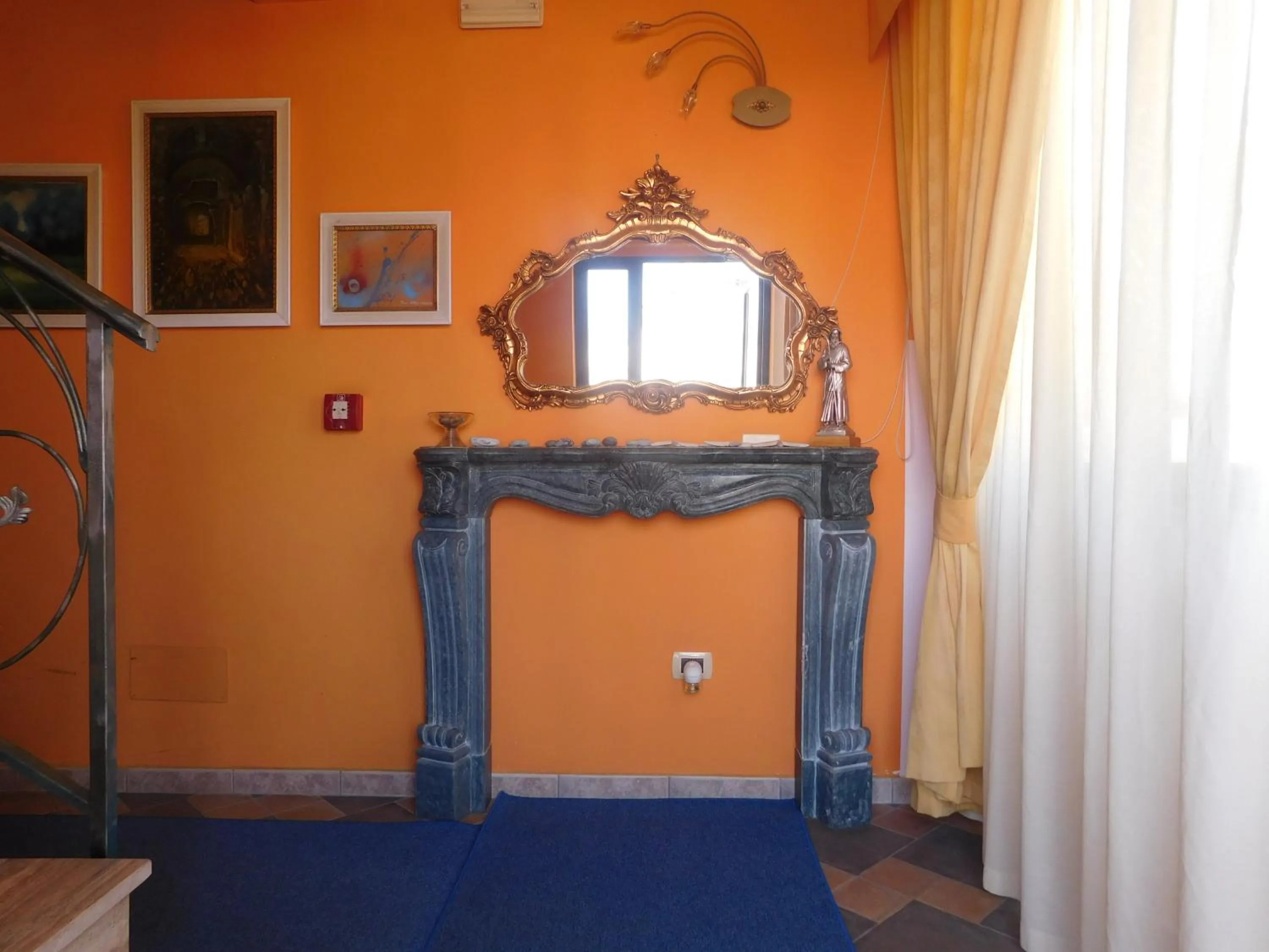 Decorative detail in Hotel Blumentag