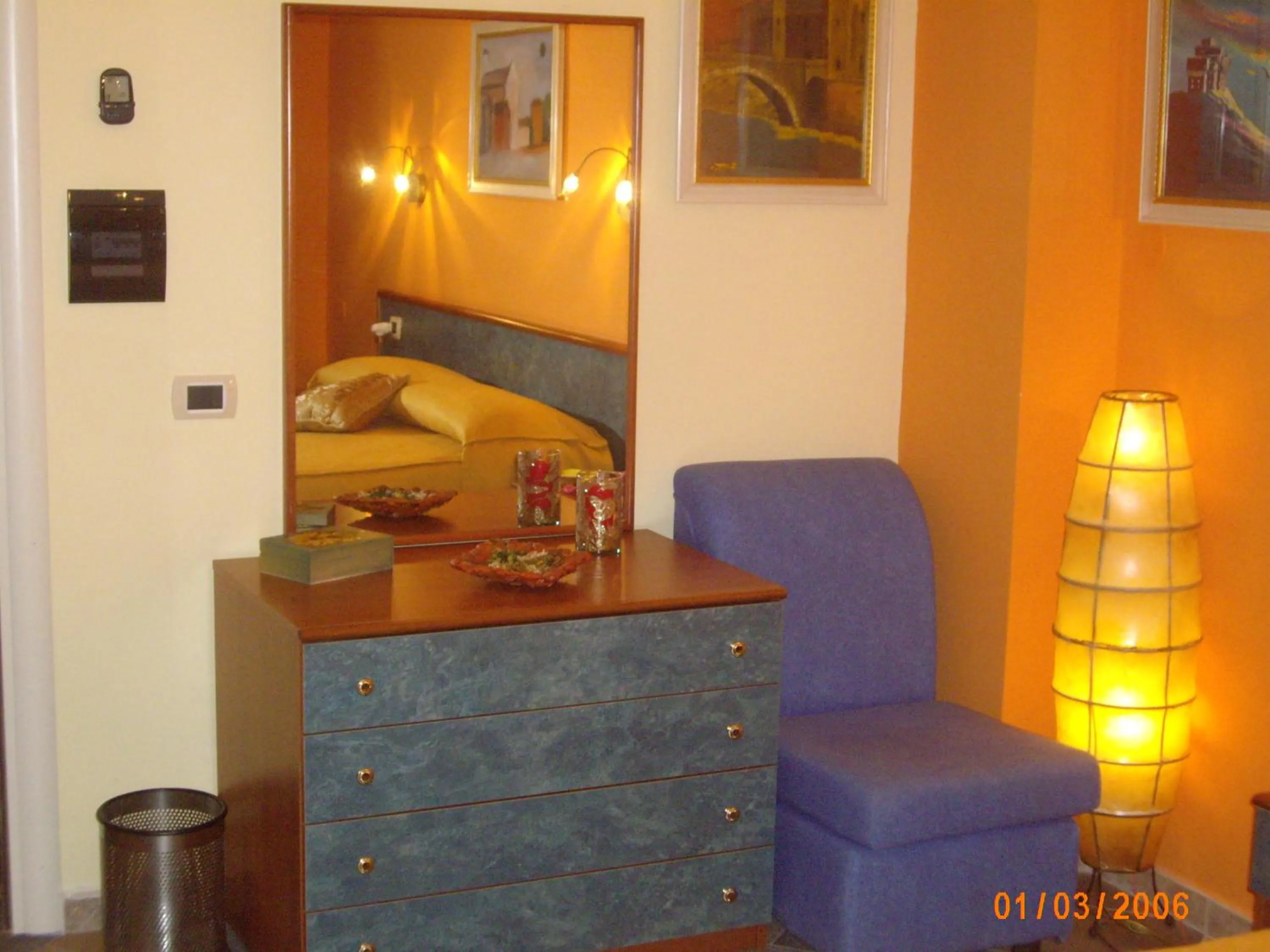 Decorative detail in Hotel Blumentag