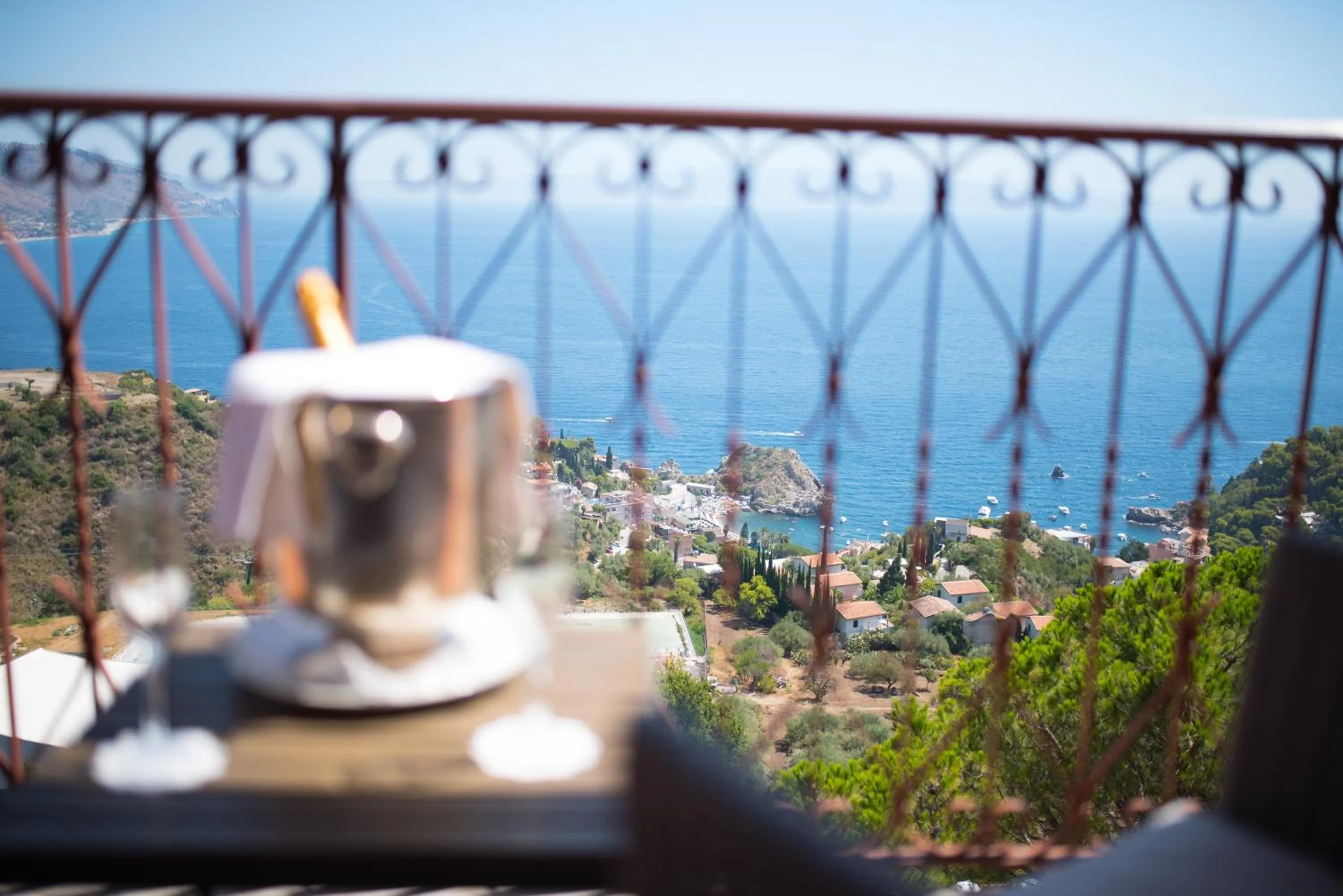 Balcony/Terrace in Grand Hotel Miramare