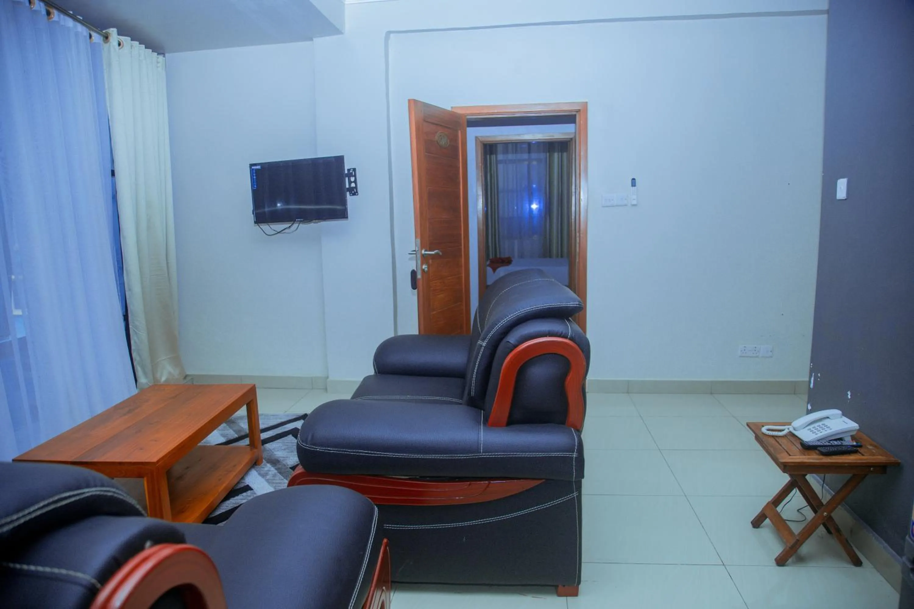 Communal lounge/ TV room in LE GRAND MARIE HOTEL