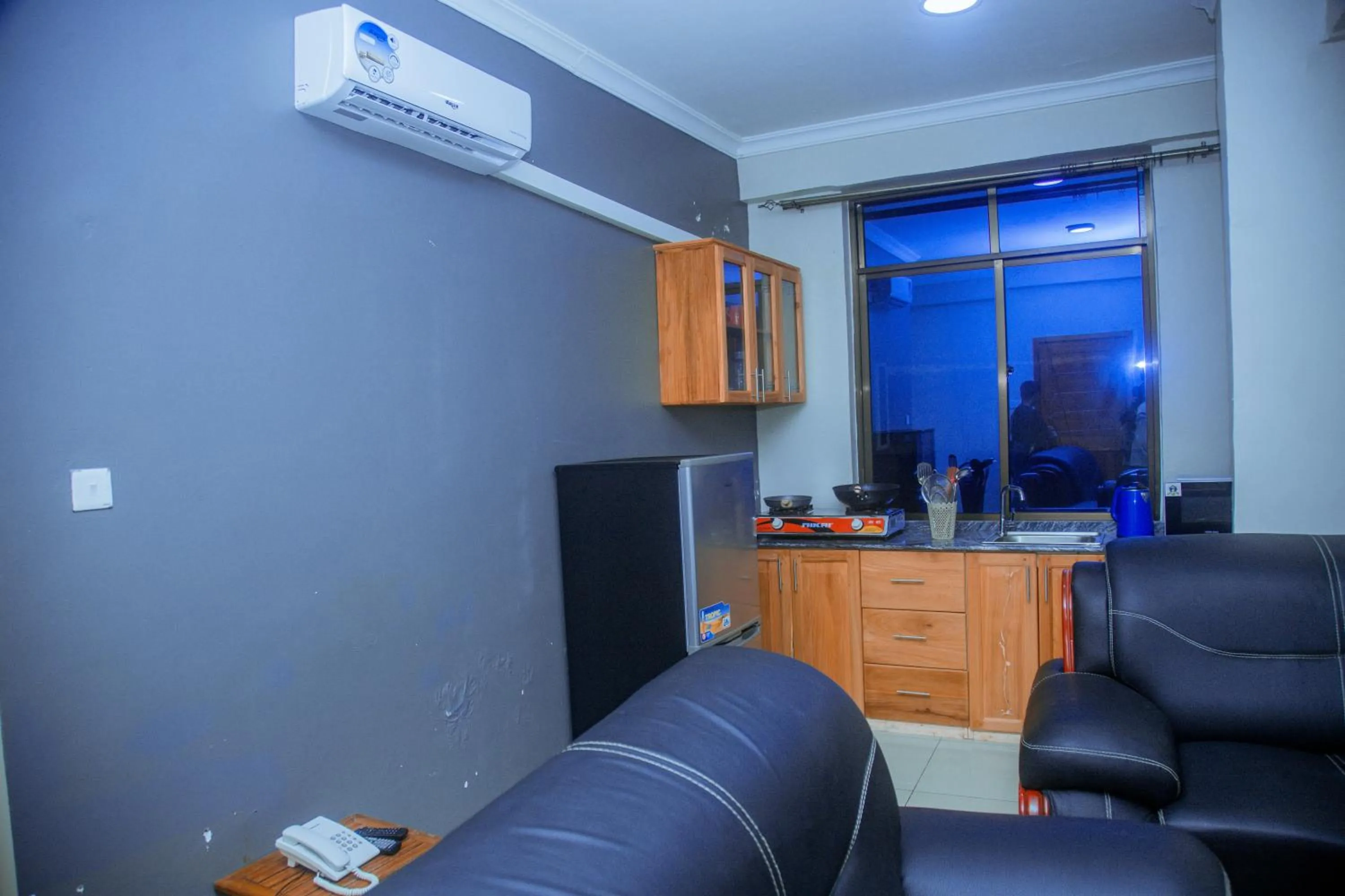 Kitchen or kitchenette in LE GRAND MARIE HOTEL