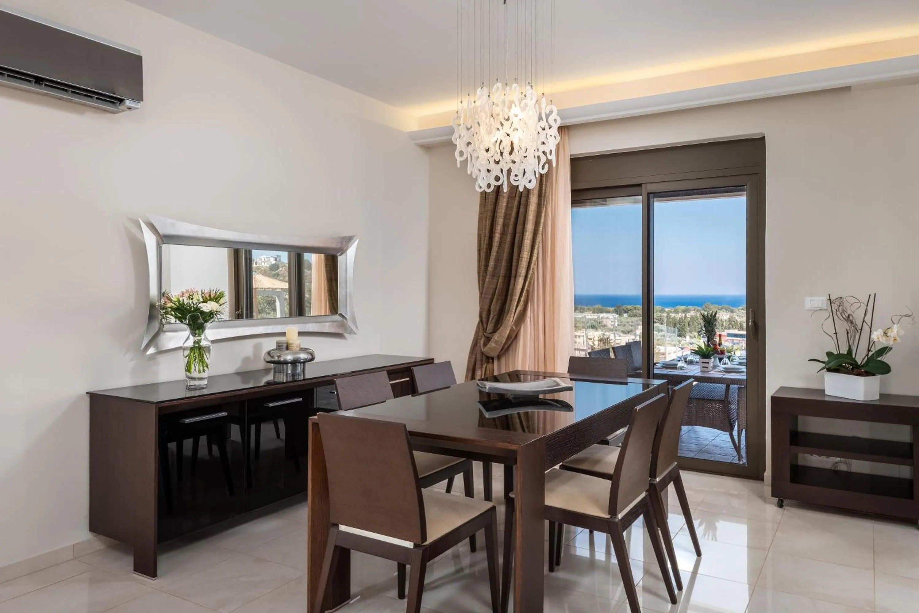 Dining area in Acro Villa
