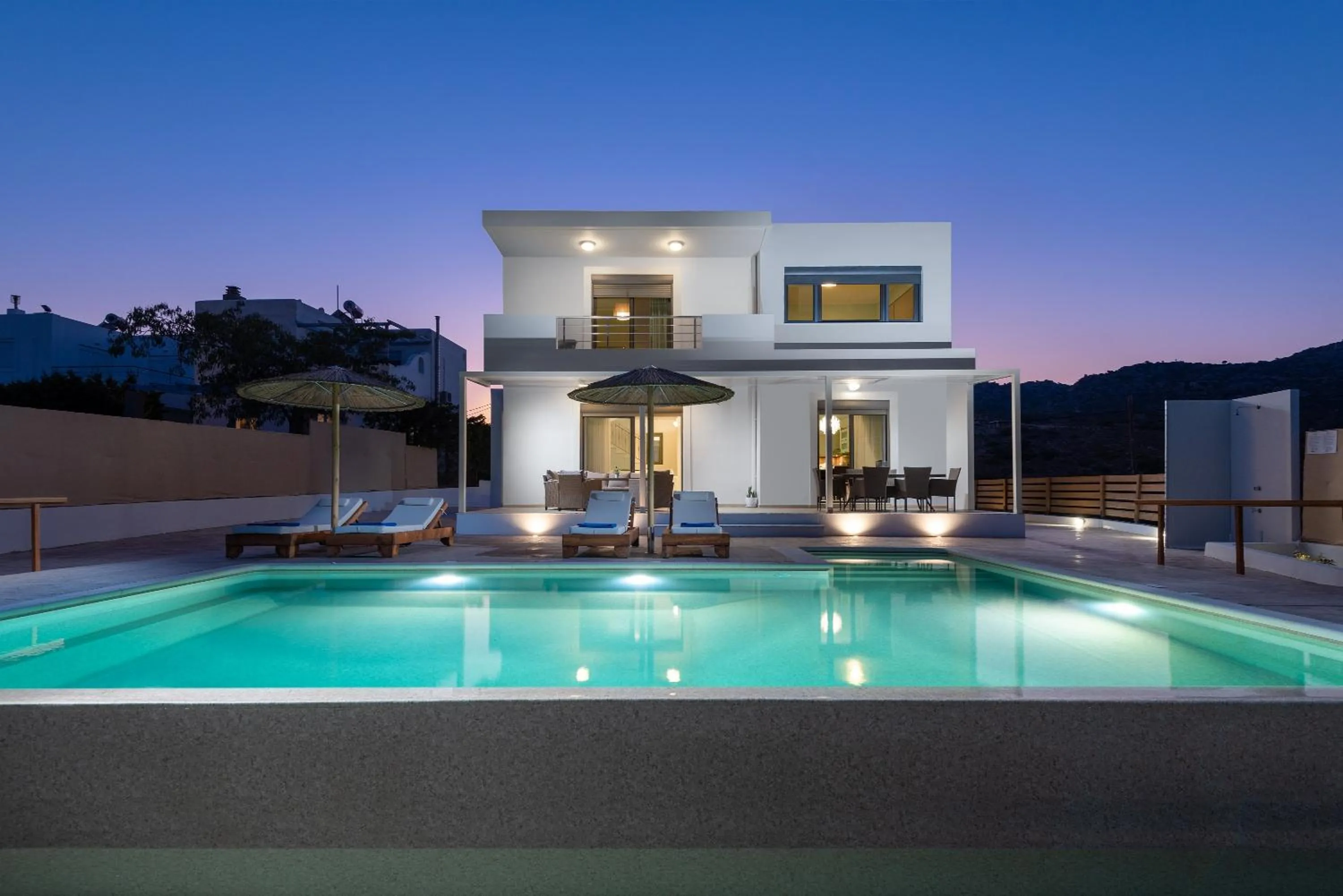 Swimming pool in Acro Villa