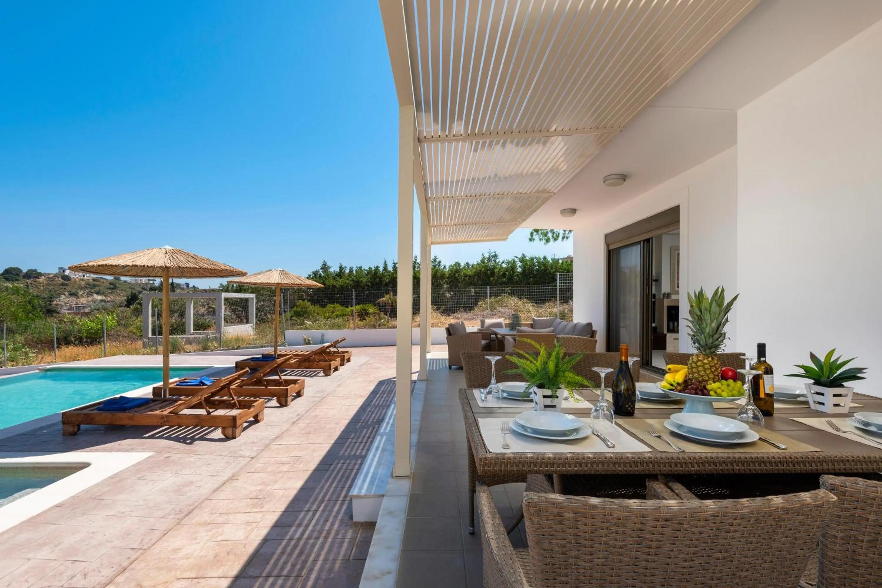 Swimming pool in Acro Villa