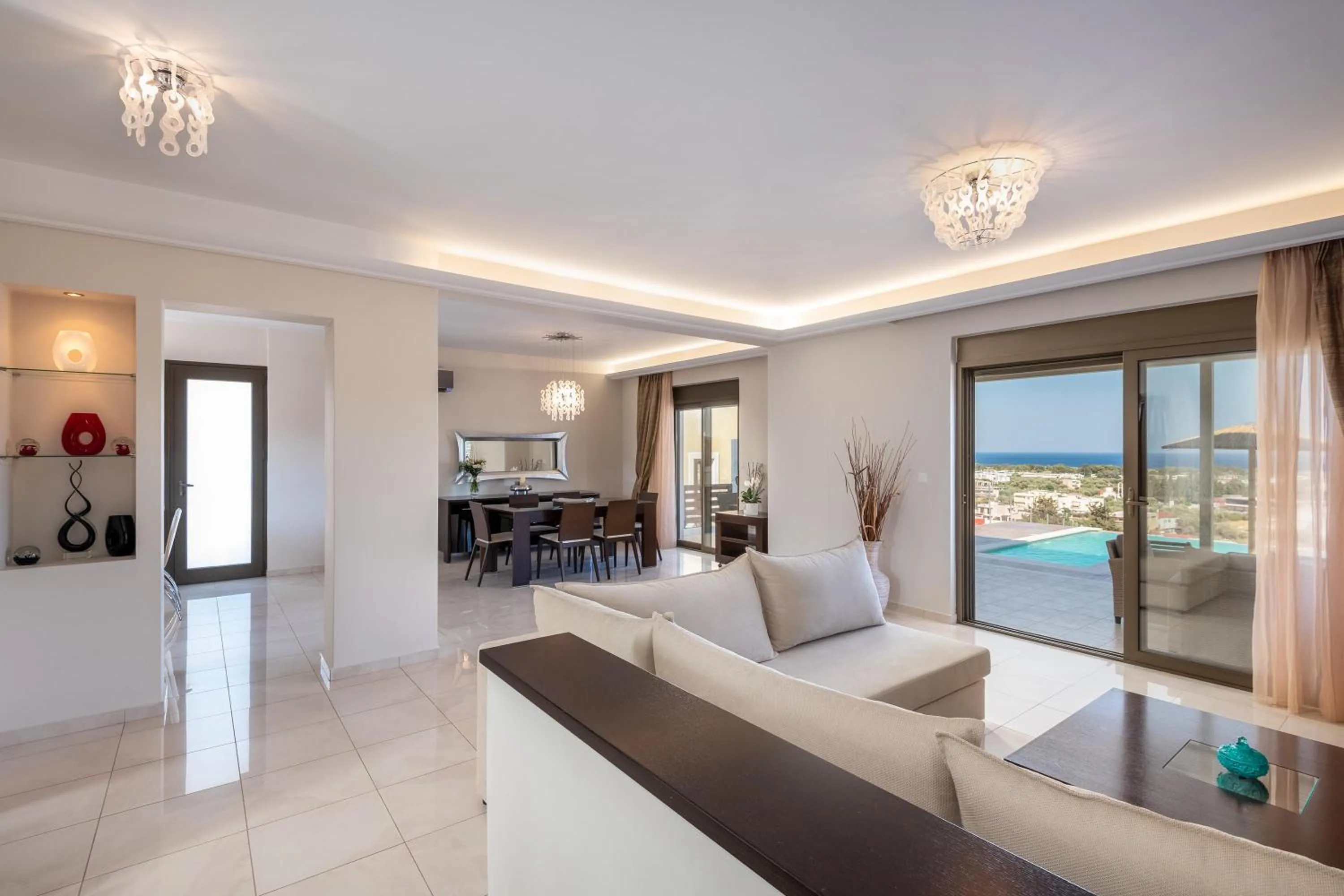 Living room in Acro Villa