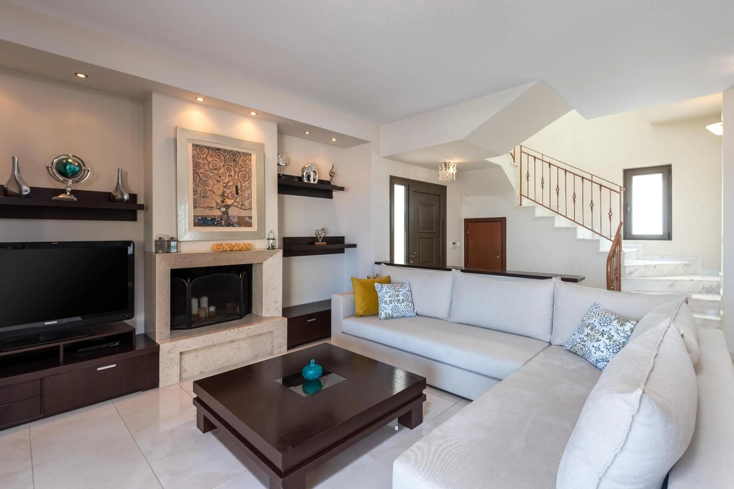 Living room in Acro Villa