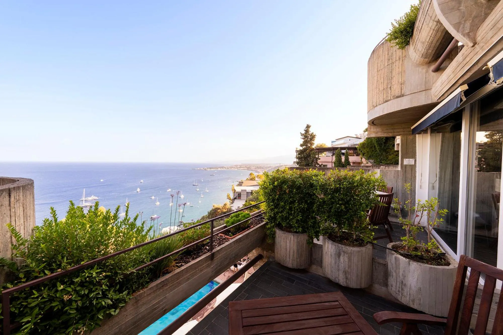 Balcony/Terrace in Eurostars Monte Tauro