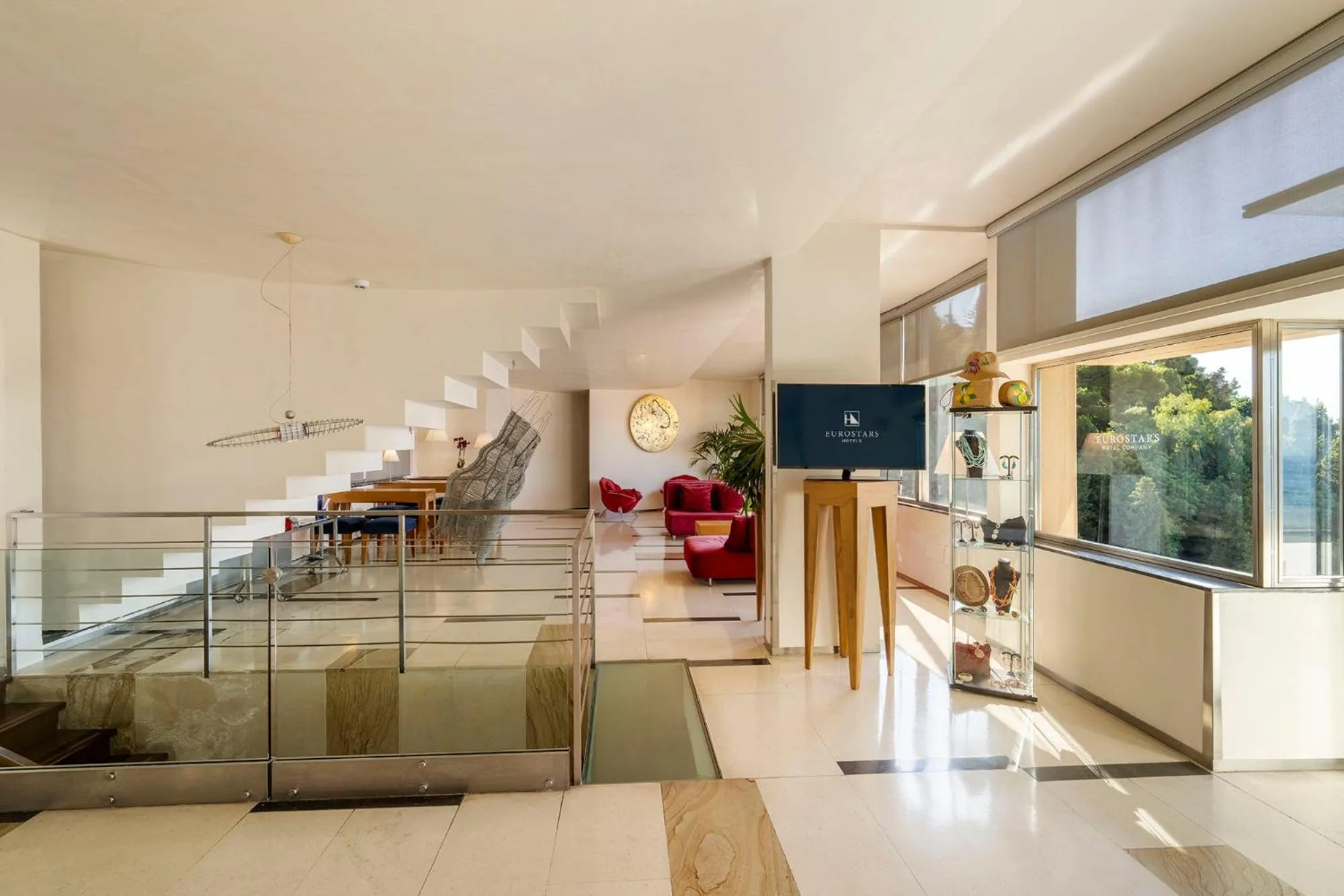 Lobby or reception in Eurostars Monte Tauro