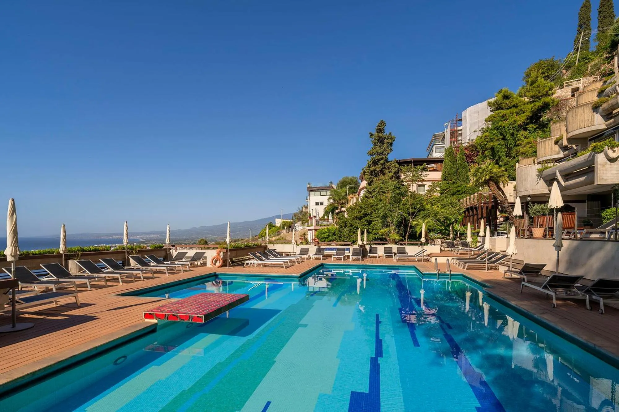 Swimming pool in Eurostars Monte Tauro