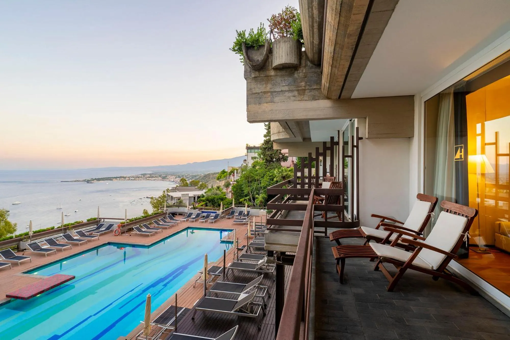 Balcony/Terrace in Eurostars Monte Tauro