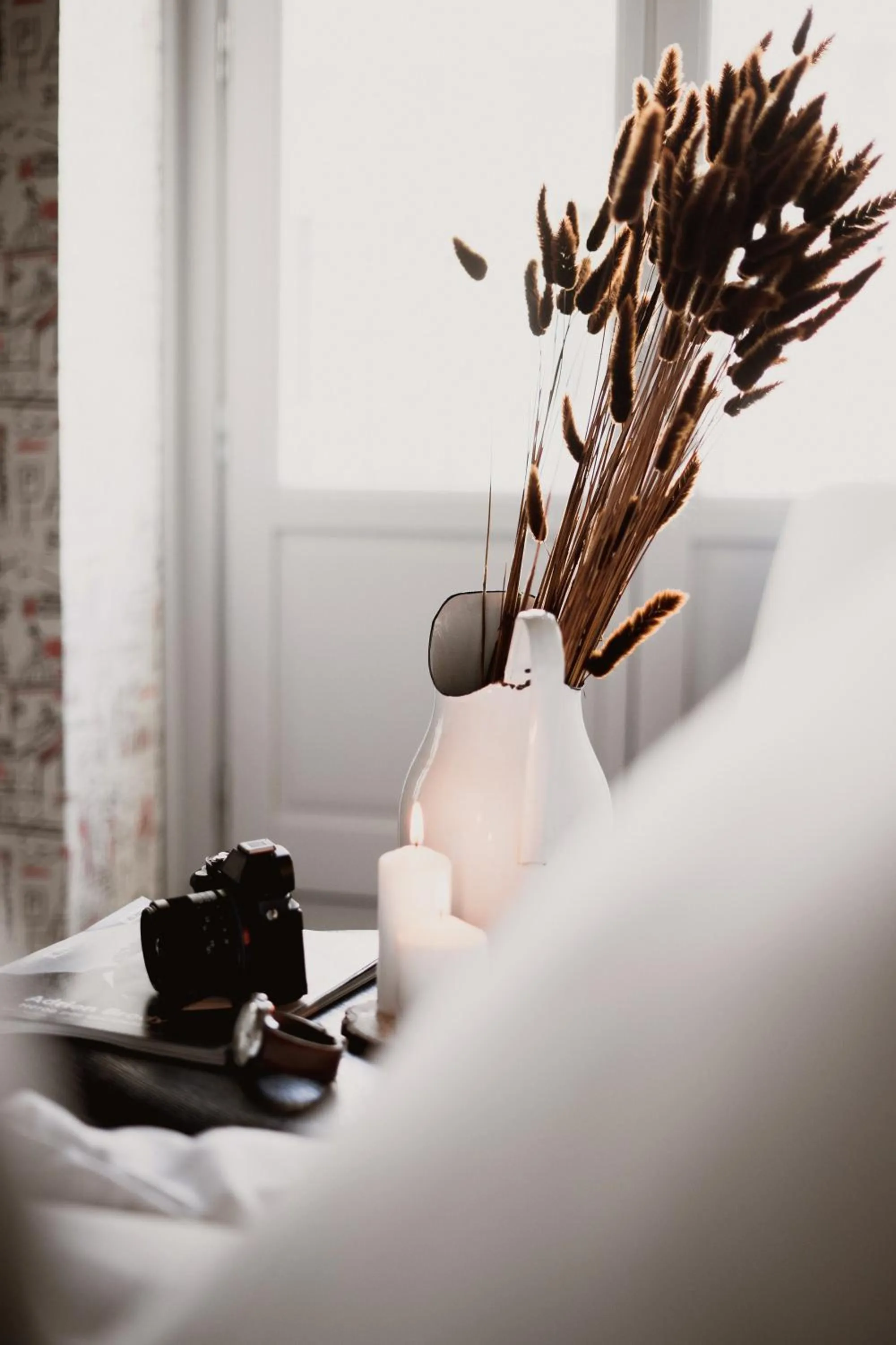 Decorative detail, Bed in room00 Chueca Hostel