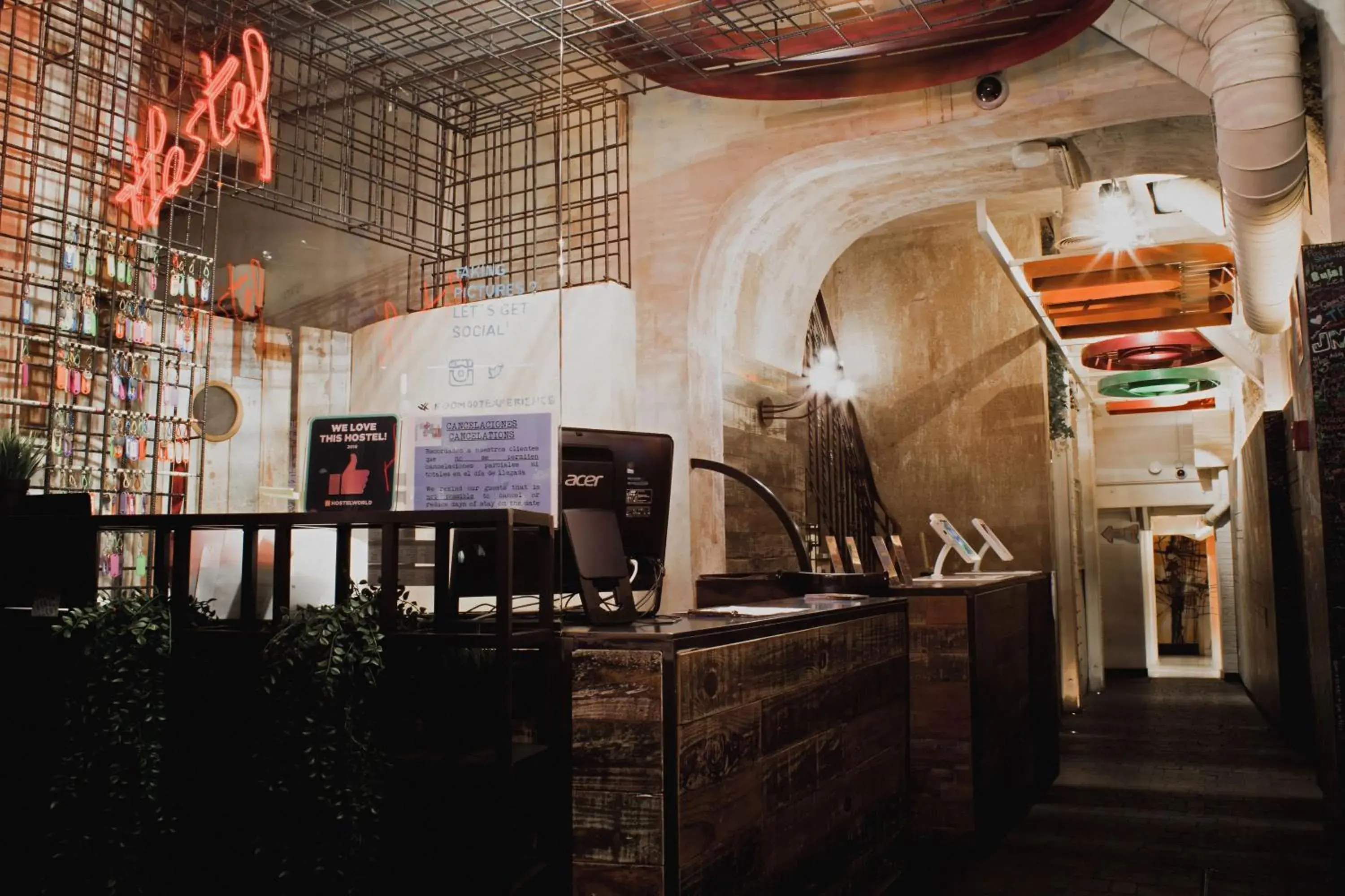 Lobby or reception in room00 Chueca Hostel Lobby or reception in room00 Chueca Hostel