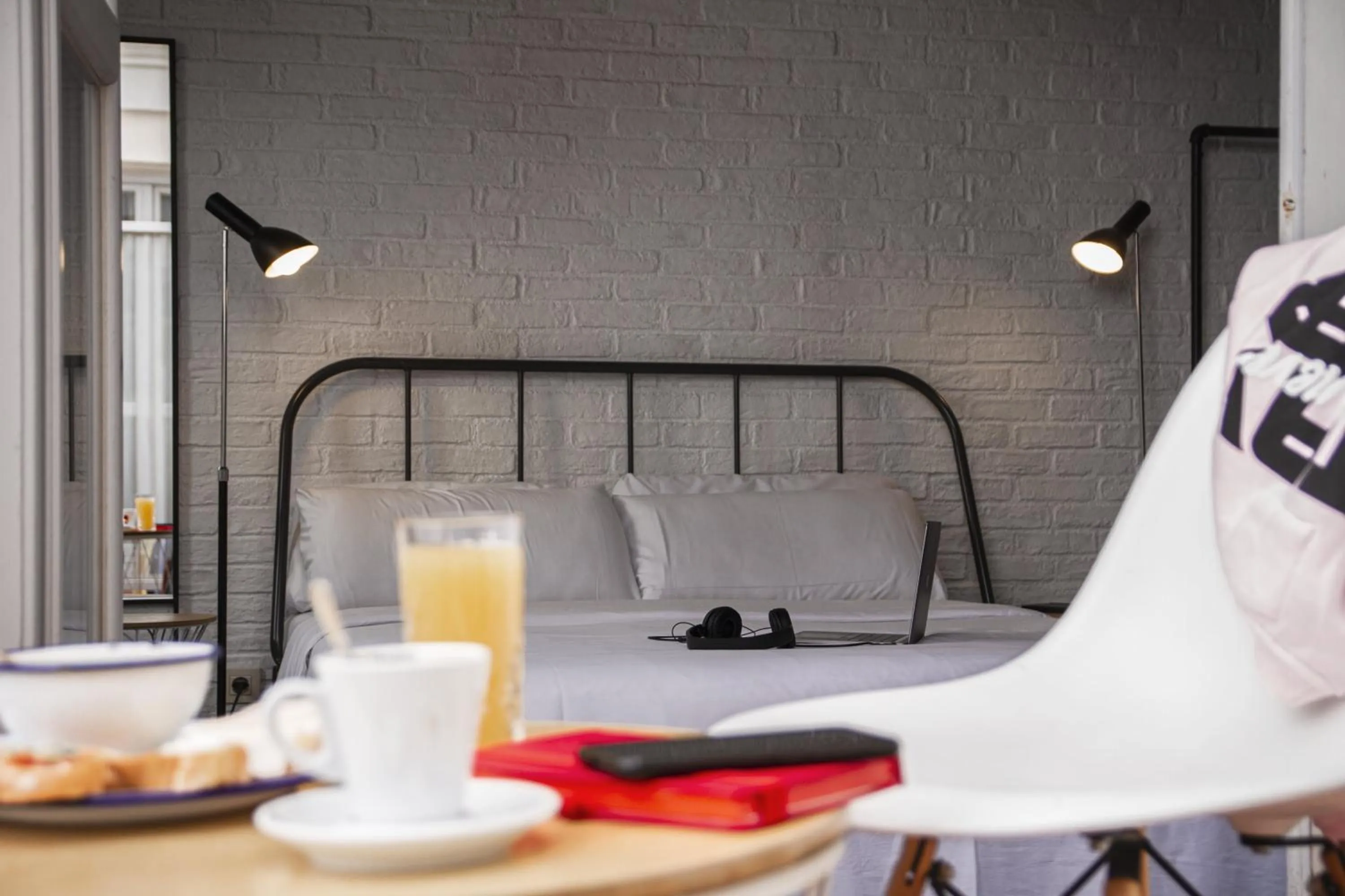 Bed in room00 Chueca Hostel