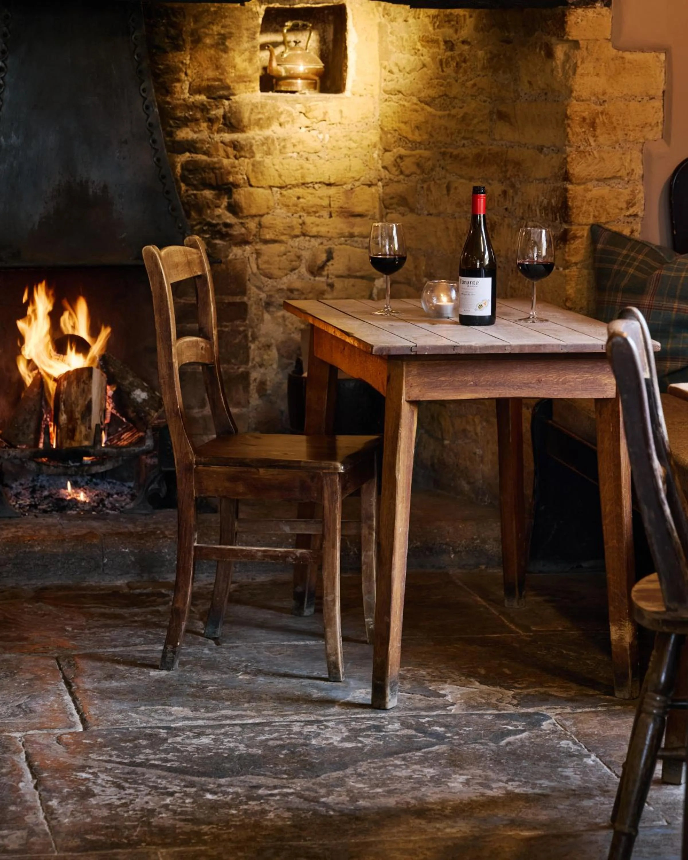 Dining area in The Ebrington Arms