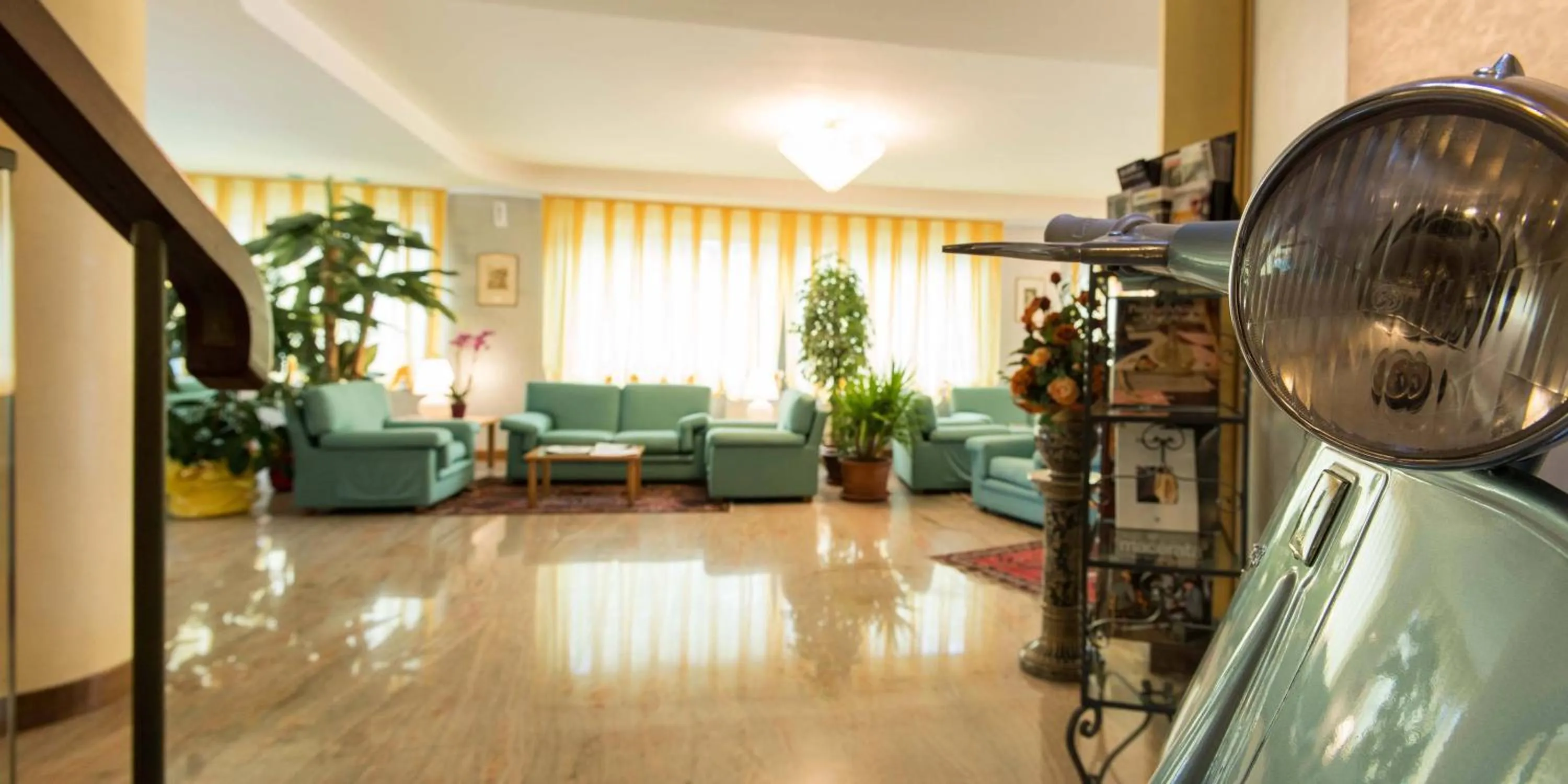 Lobby or reception in Hotel Torresi