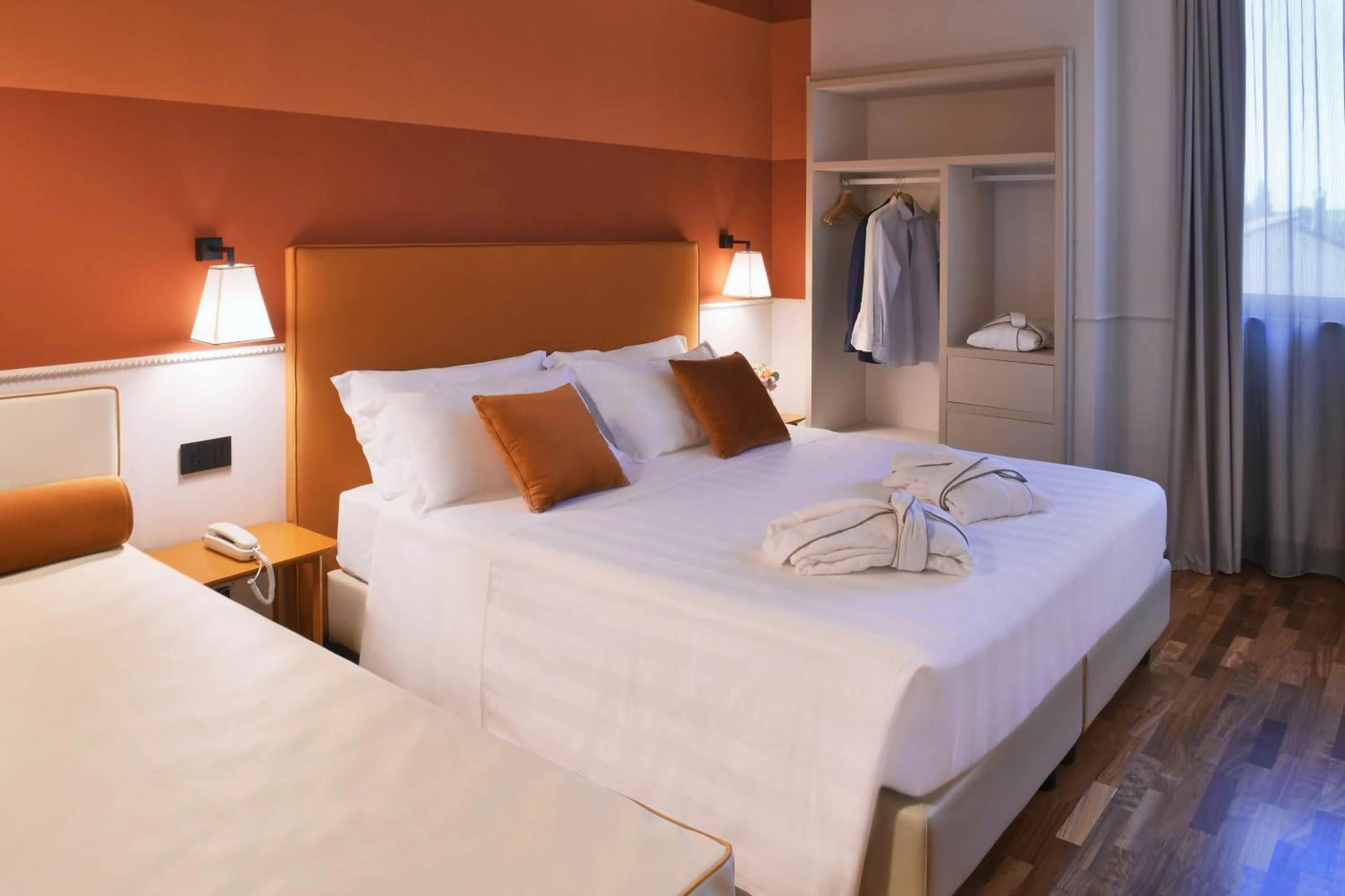 Bedroom, Bed in Hotel Torresi