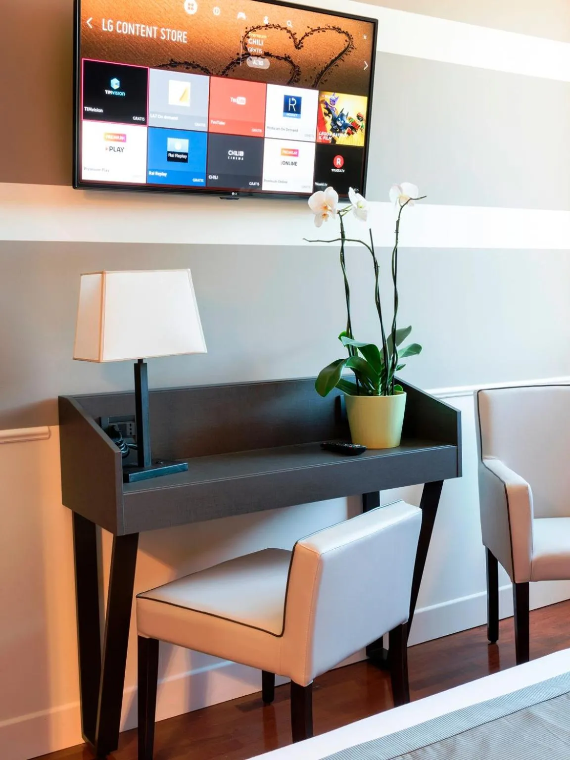 Decorative detail in Hotel Torresi