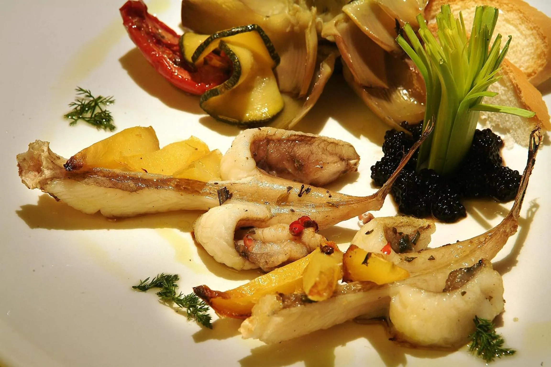 Food close-up in Hotel Torresi