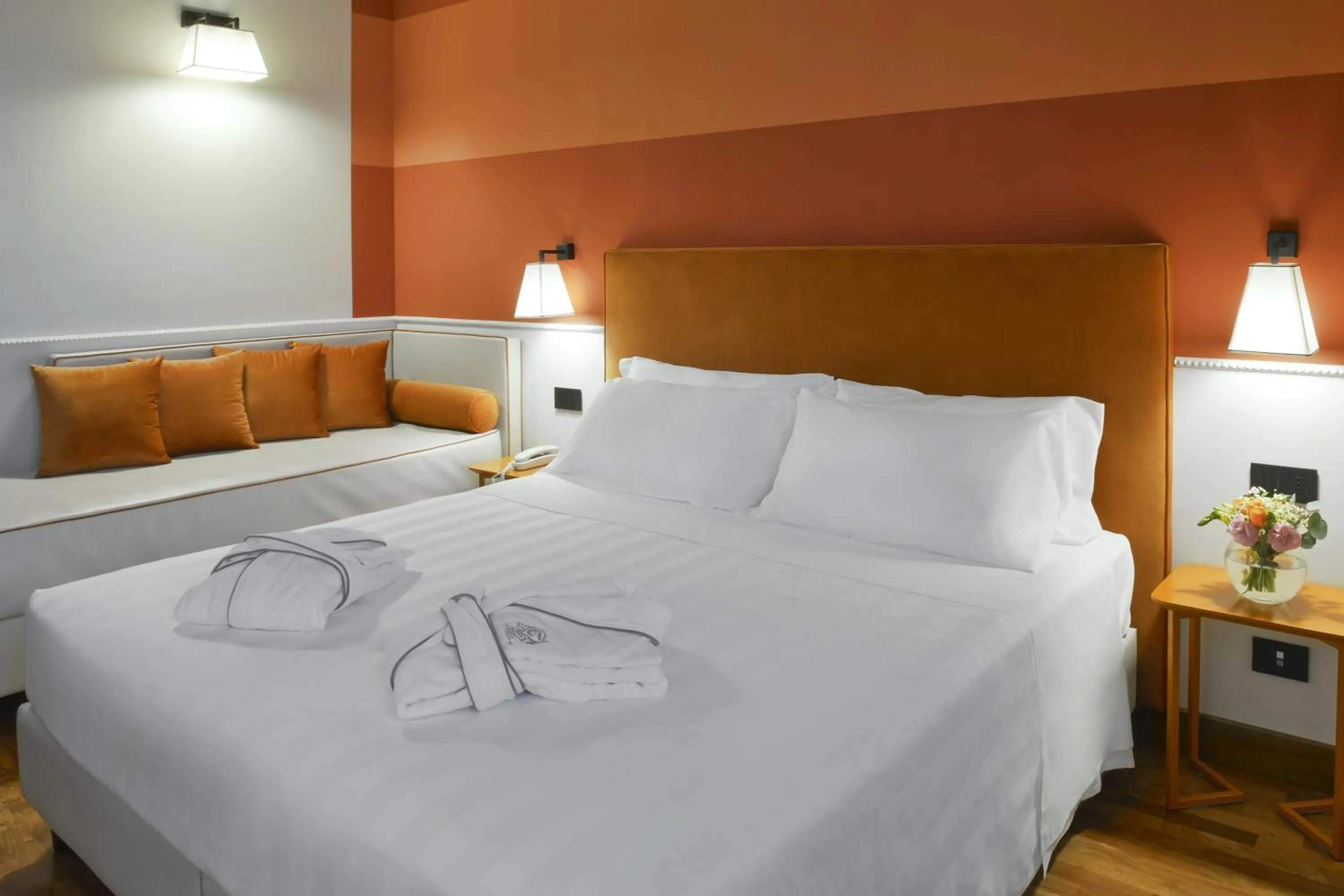 Bedroom, Bed in Hotel Torresi