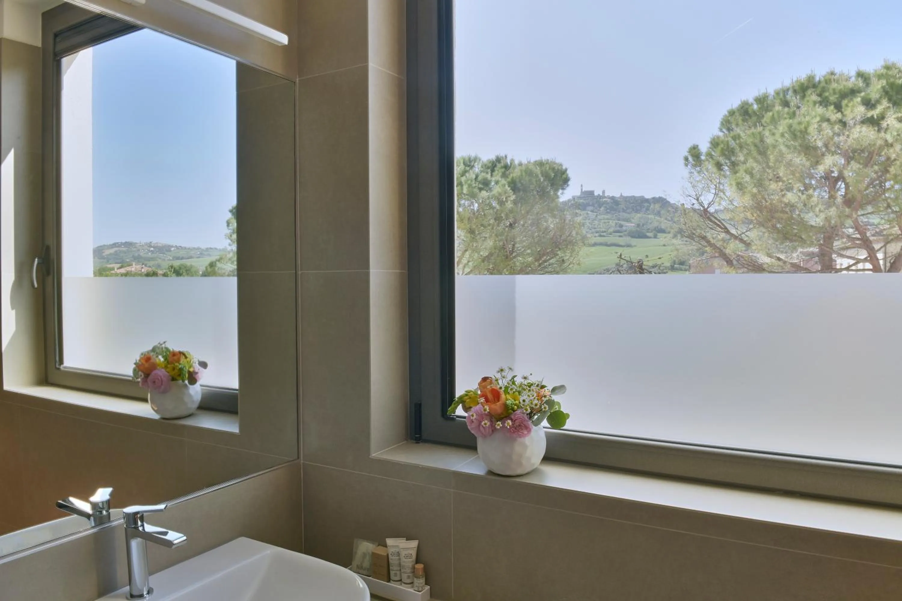 Bathroom in Hotel Torresi