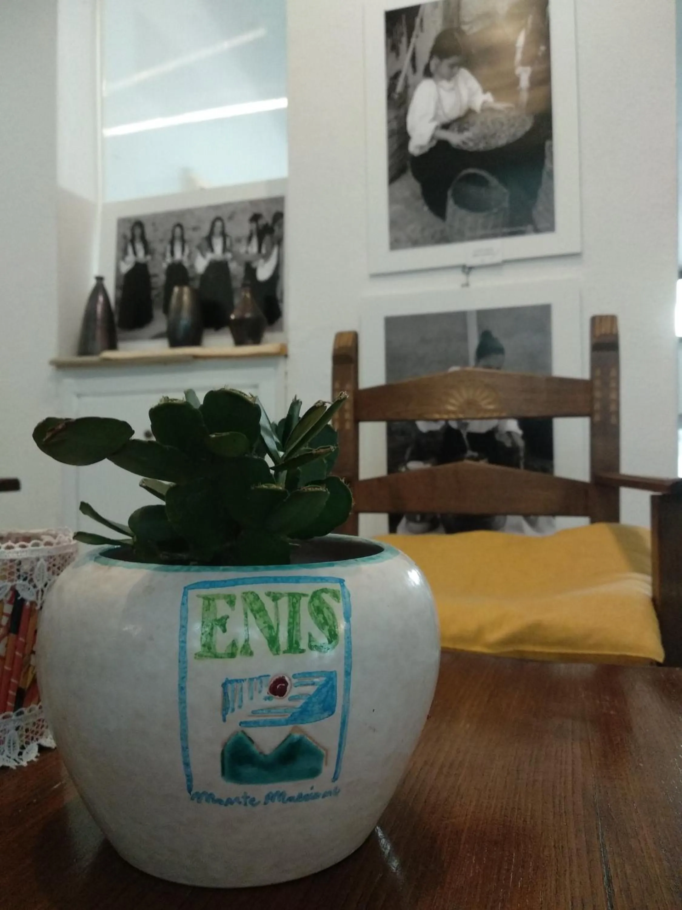 Decorative detail in S'Enis Monte Maccione