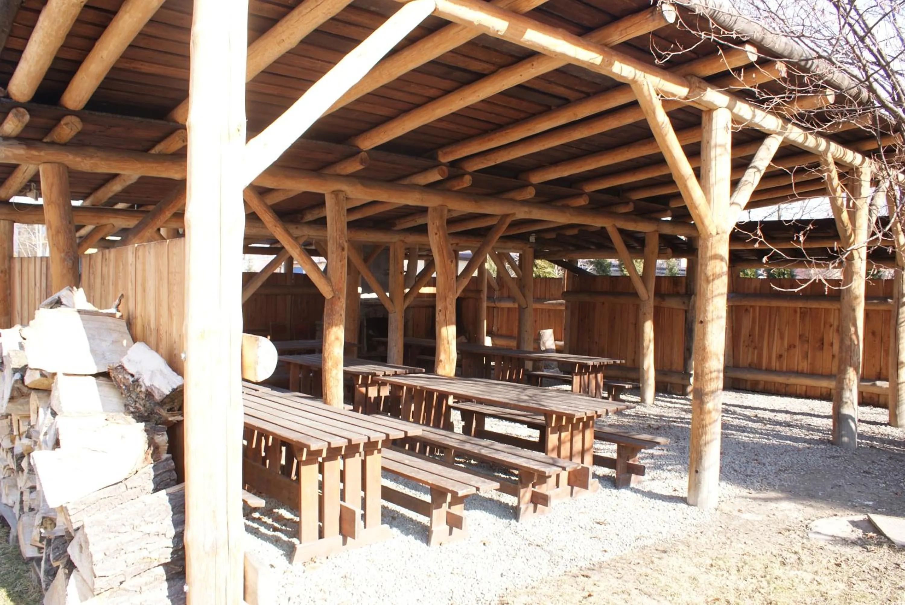 BBQ facilities in Hotel Monttis