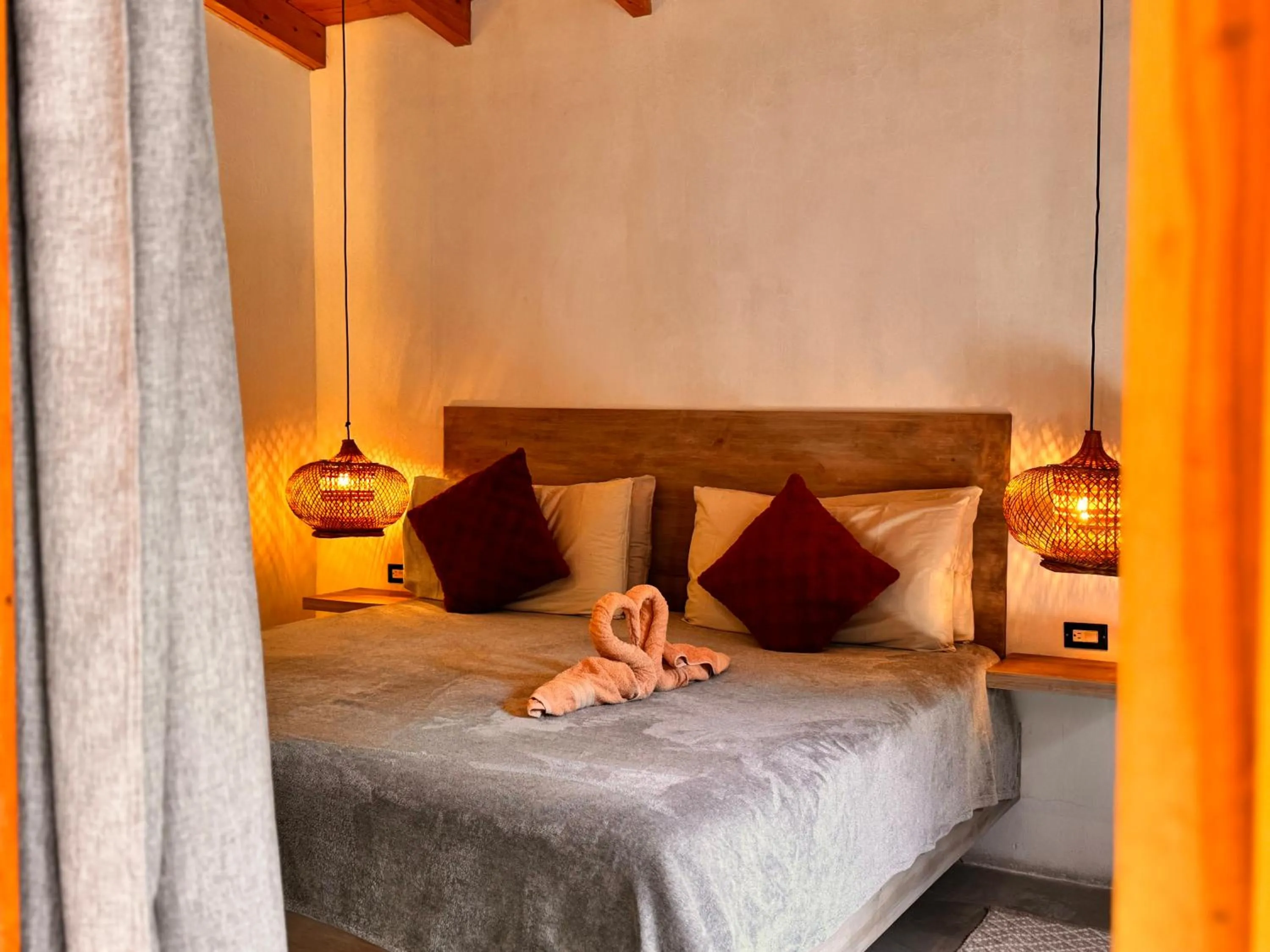 Bed in La Iguana Perdida