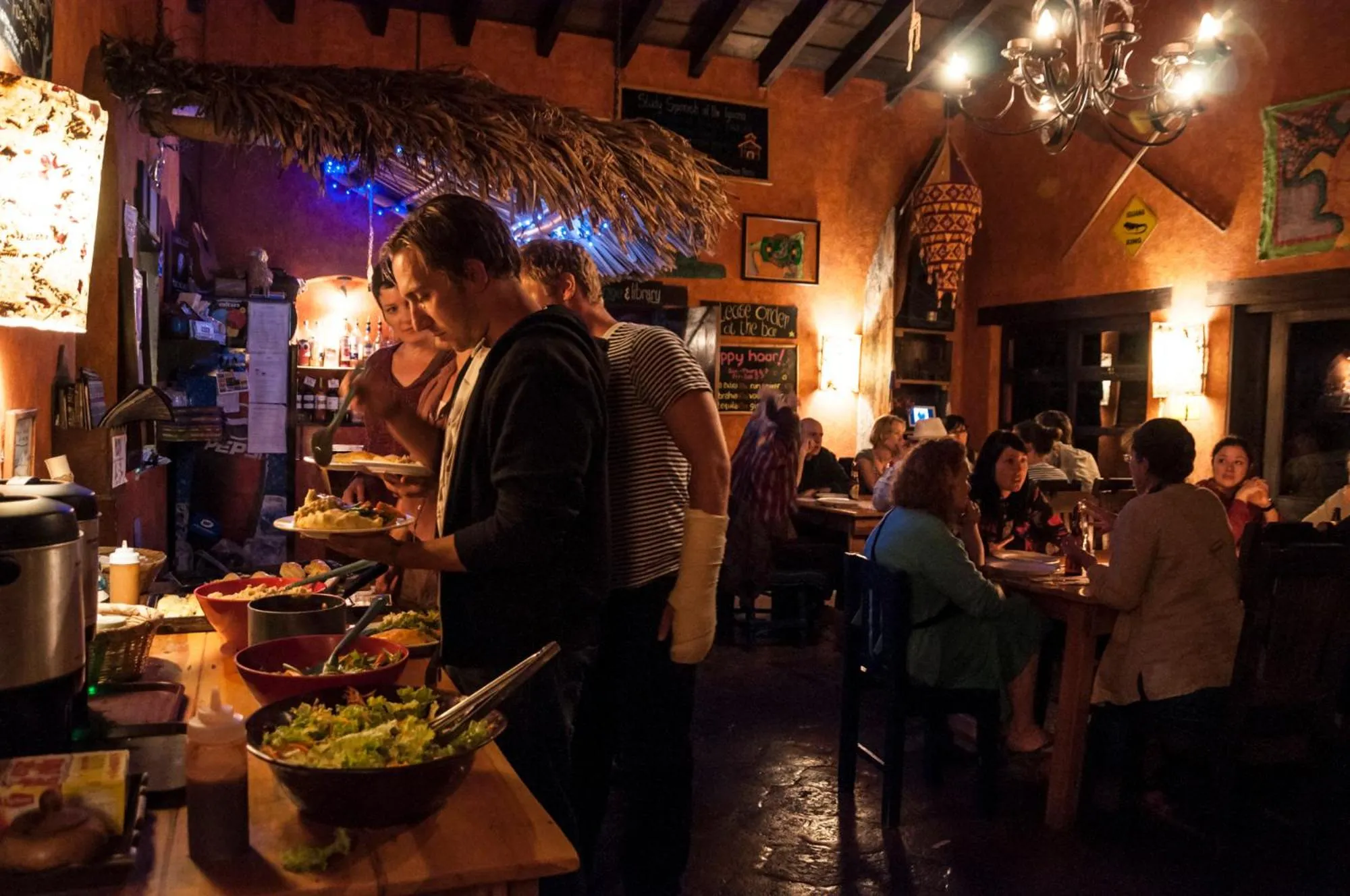 Restaurant/places to eat in La Iguana Perdida