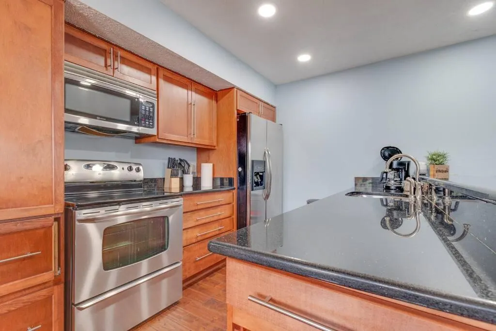 Kitchen or kitchenette in Cozy 3br/2bath vacation house at Lake Travis