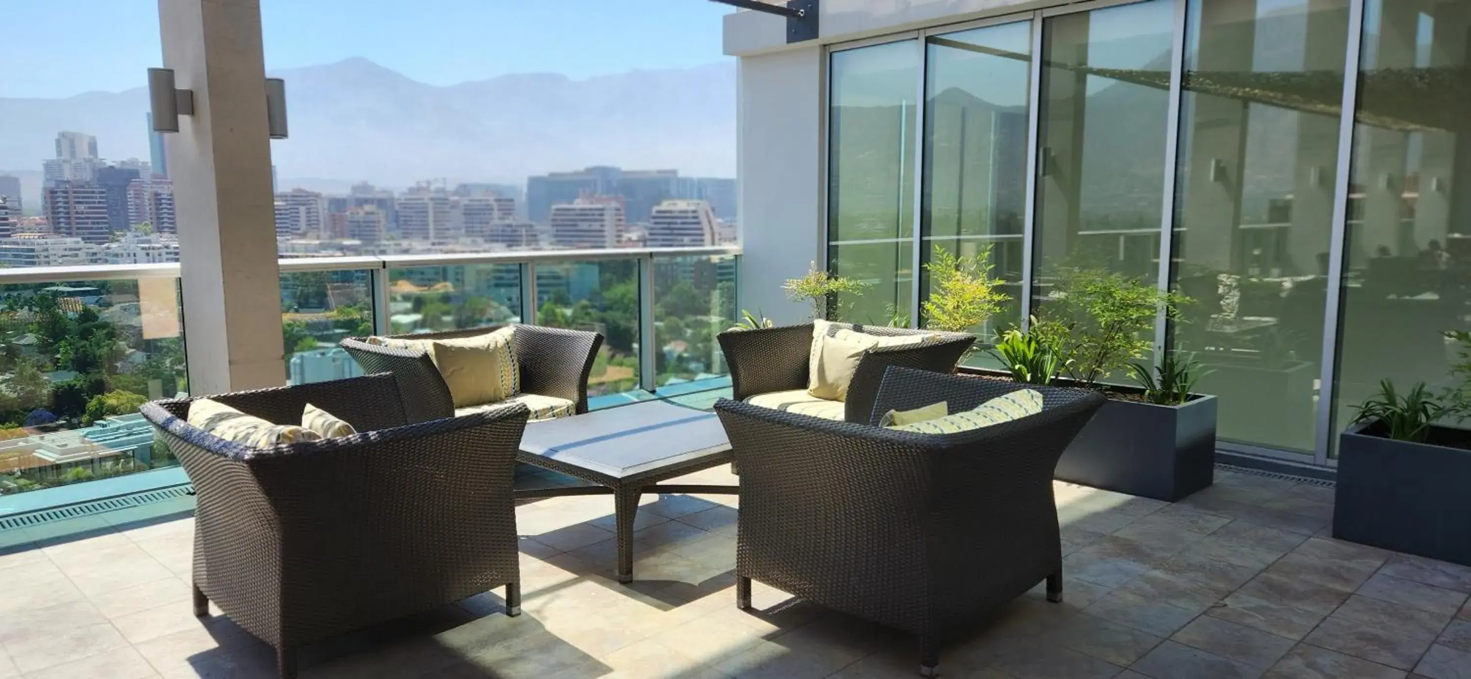 View (from property/room) in Hyatt Place Santiago/Vitacura View (from property/room) in Hyatt Place Santiago/Vitacura