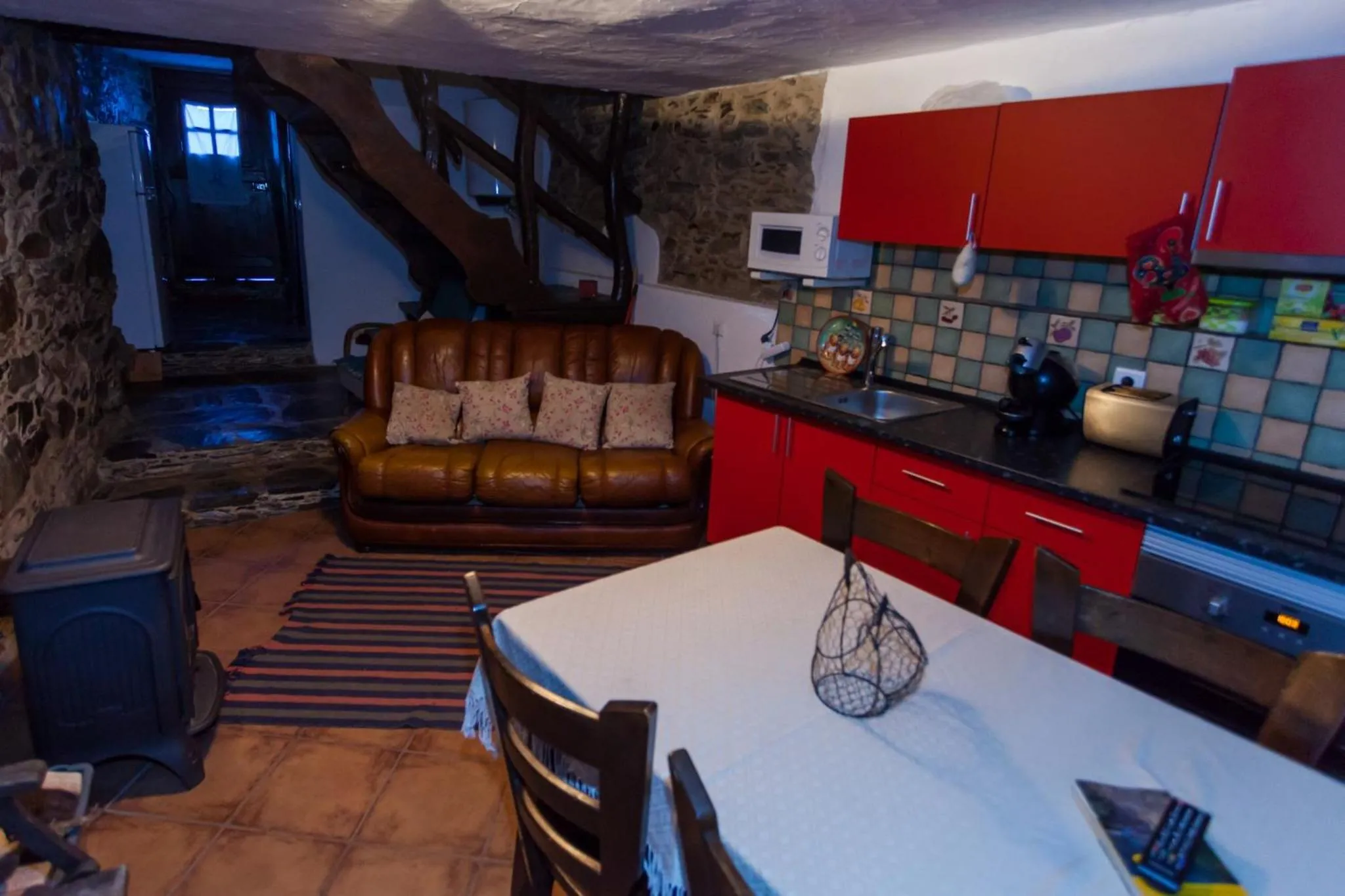 Kitchen or kitchenette in Talasnal Montanhas de Amor
