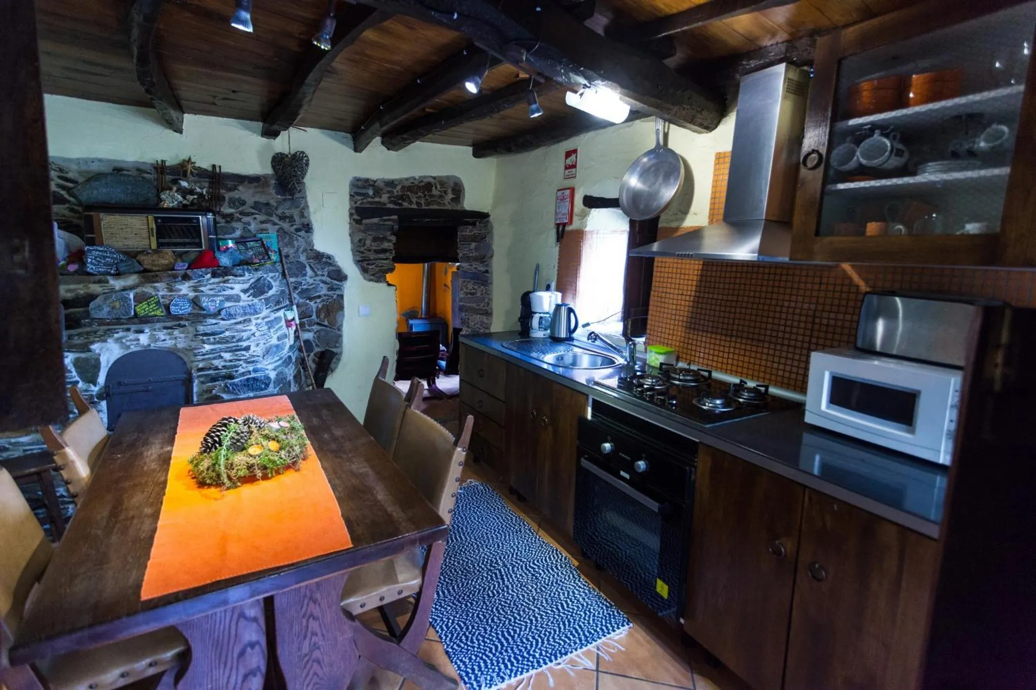 Kitchen or kitchenette in Talasnal Montanhas de Amor