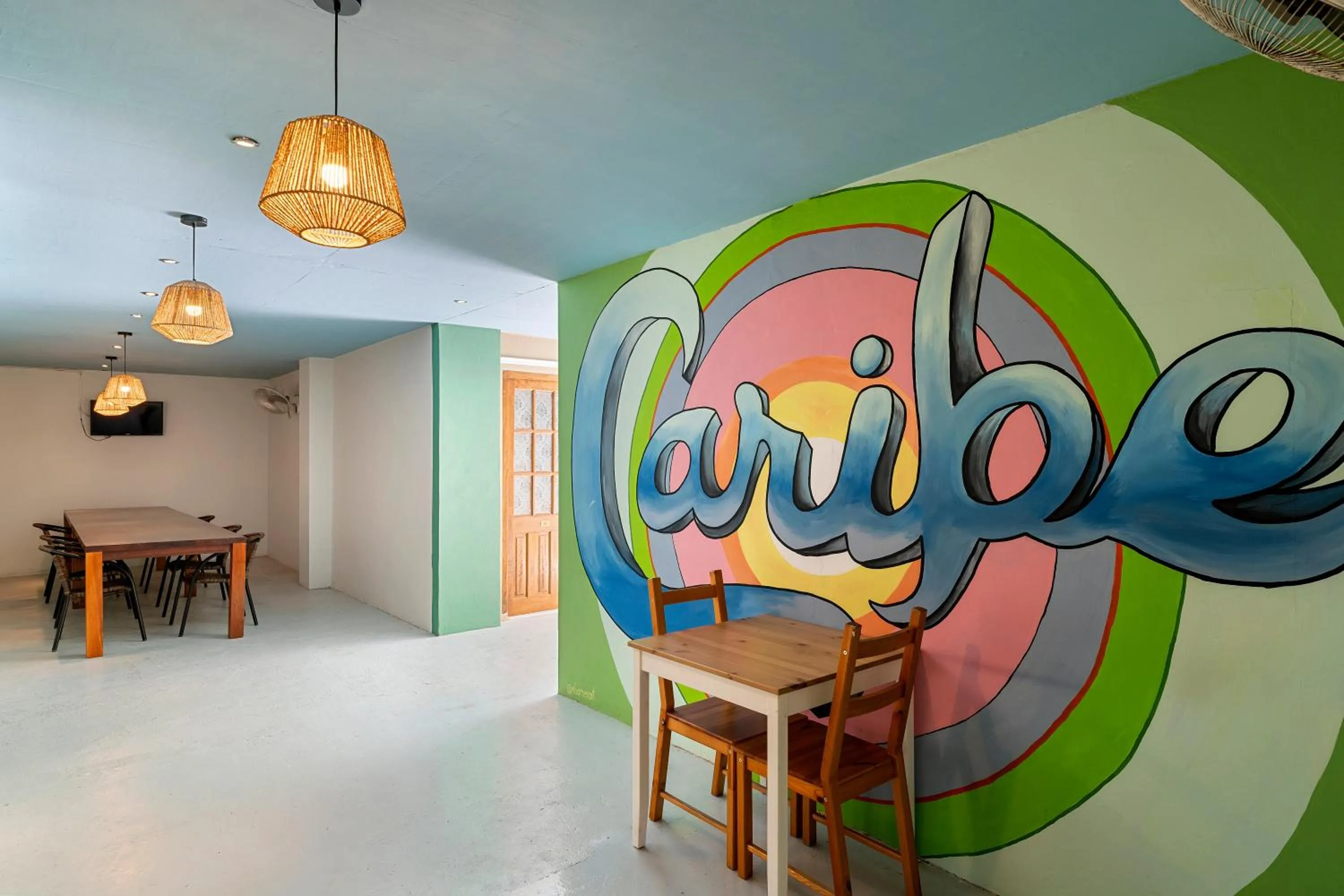 Property building in The Ritz Hostel