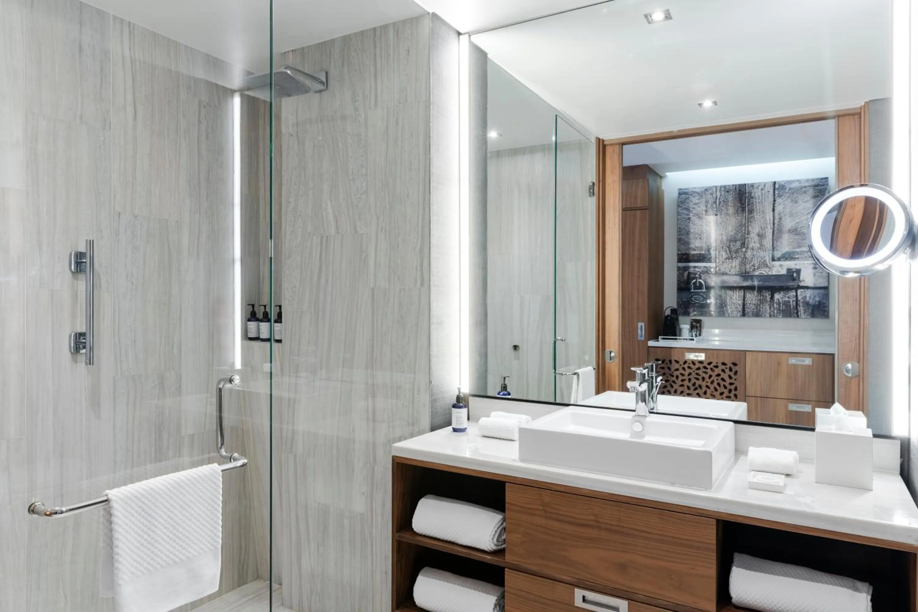 Bathroom in Hilton Mexico City Santa Fe