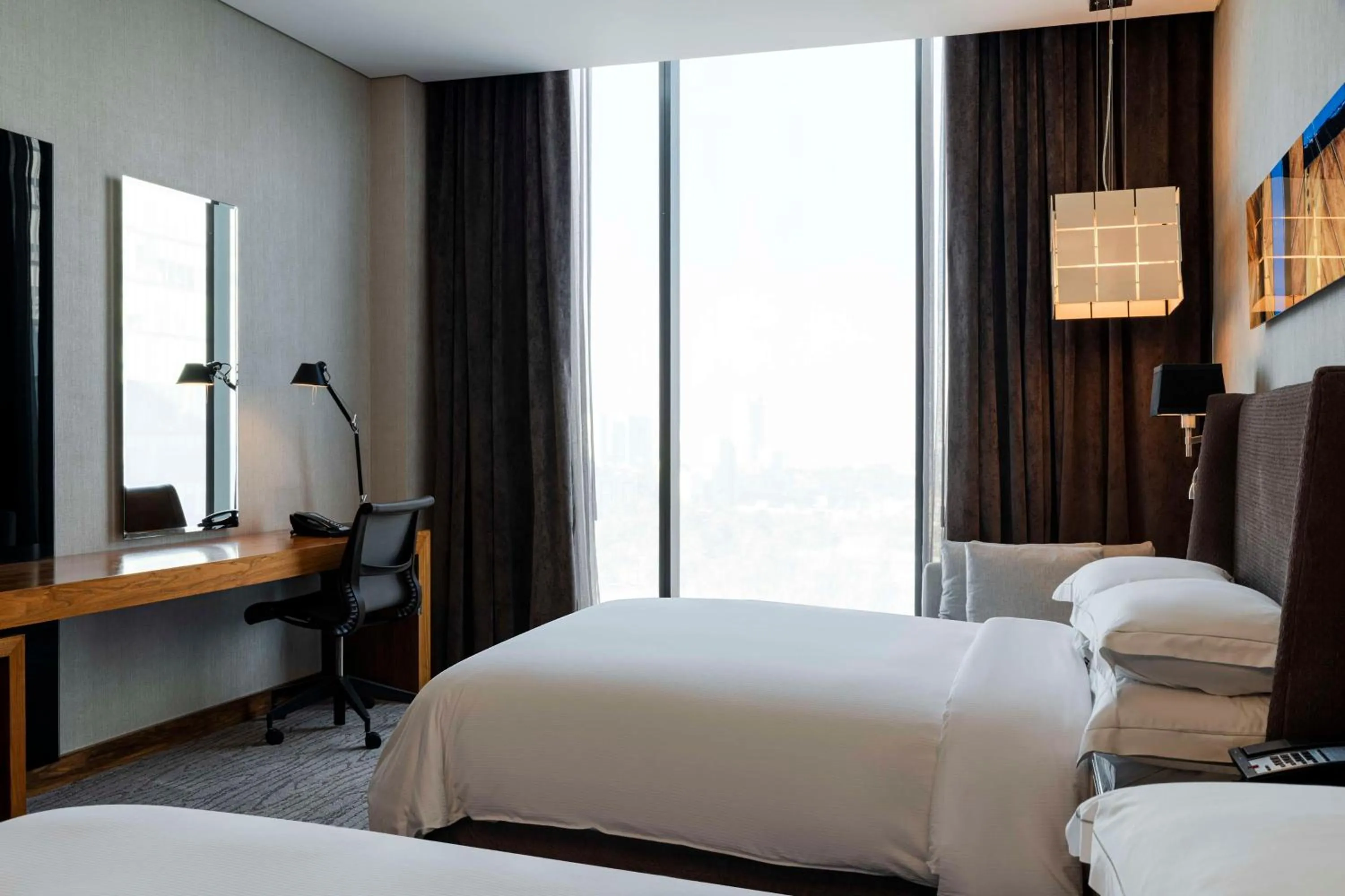 Bed in Hilton Mexico City Santa Fe