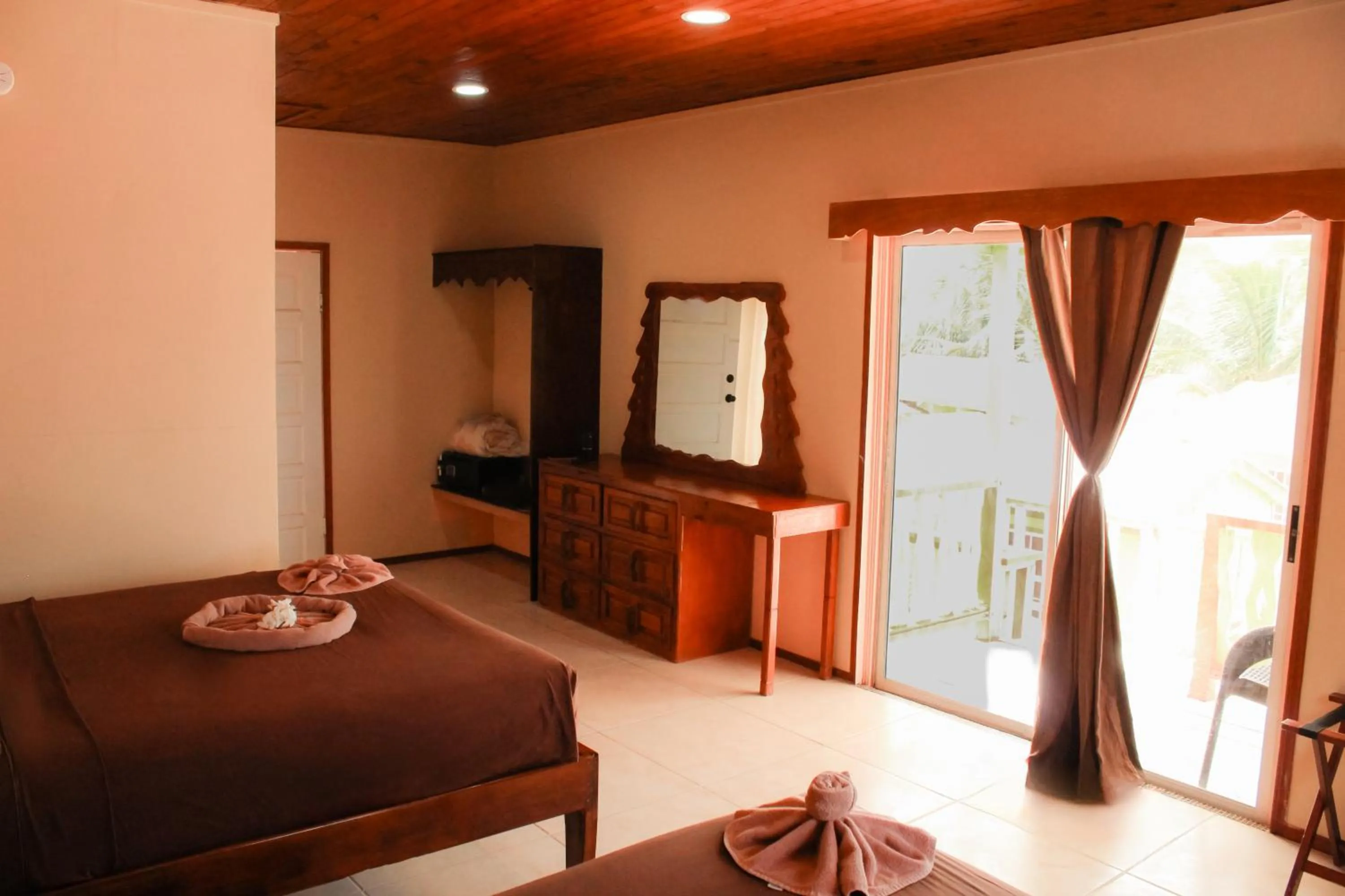 Bed in Tropical Paradise