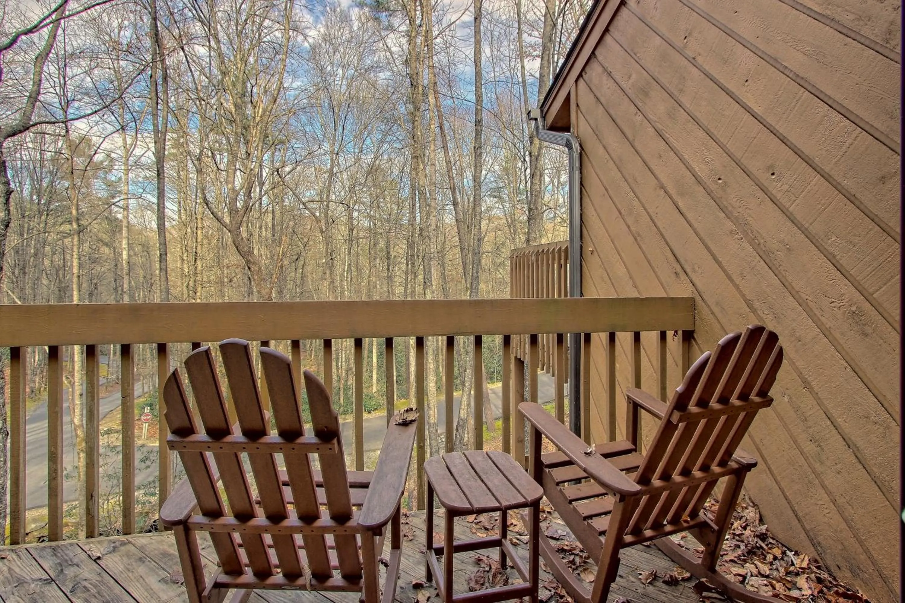 Patio in Foxhunt at Sapphire Valley